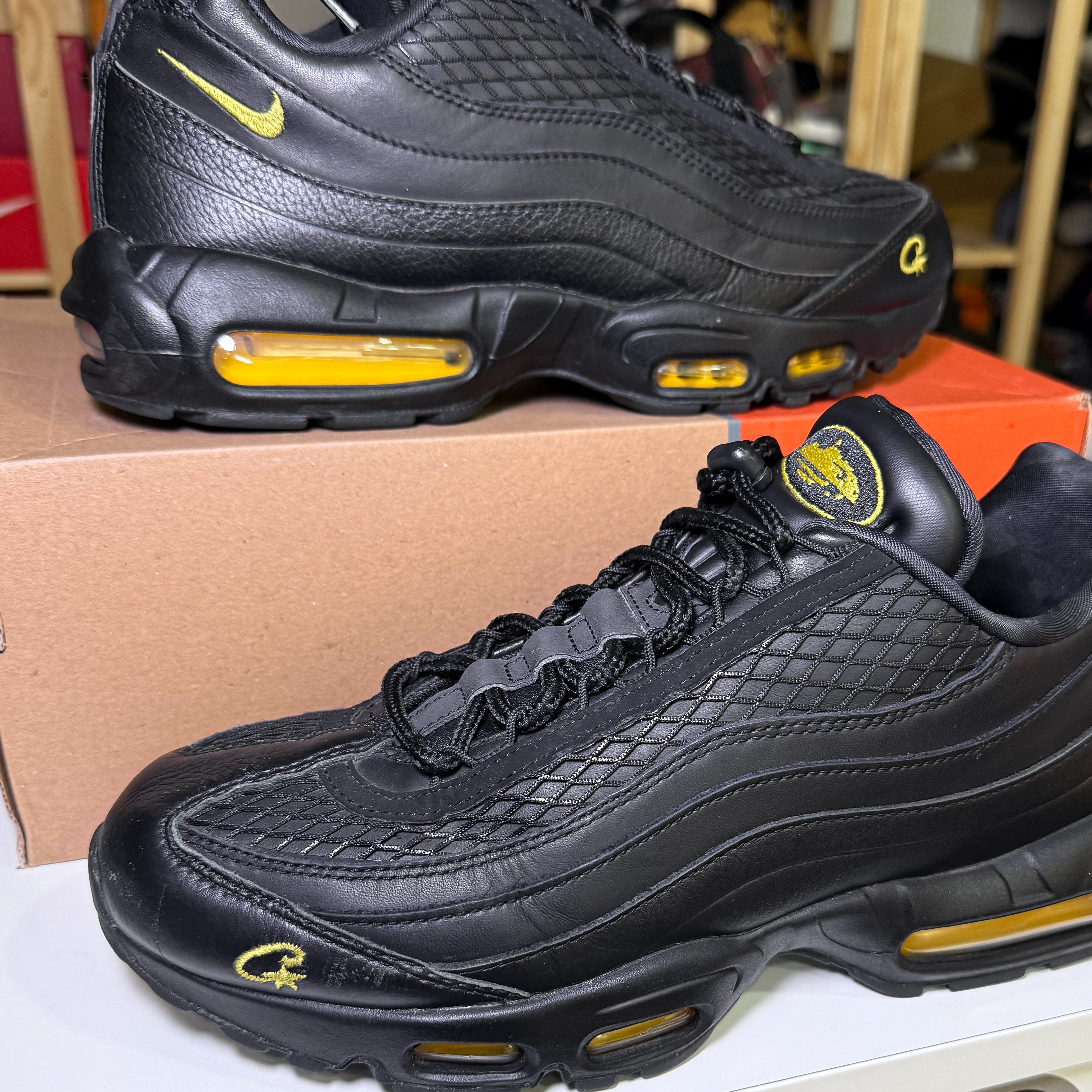 Nike Air Max 95 SP x Corteiz ‘Honey Black’ 2025 - Recondicionado