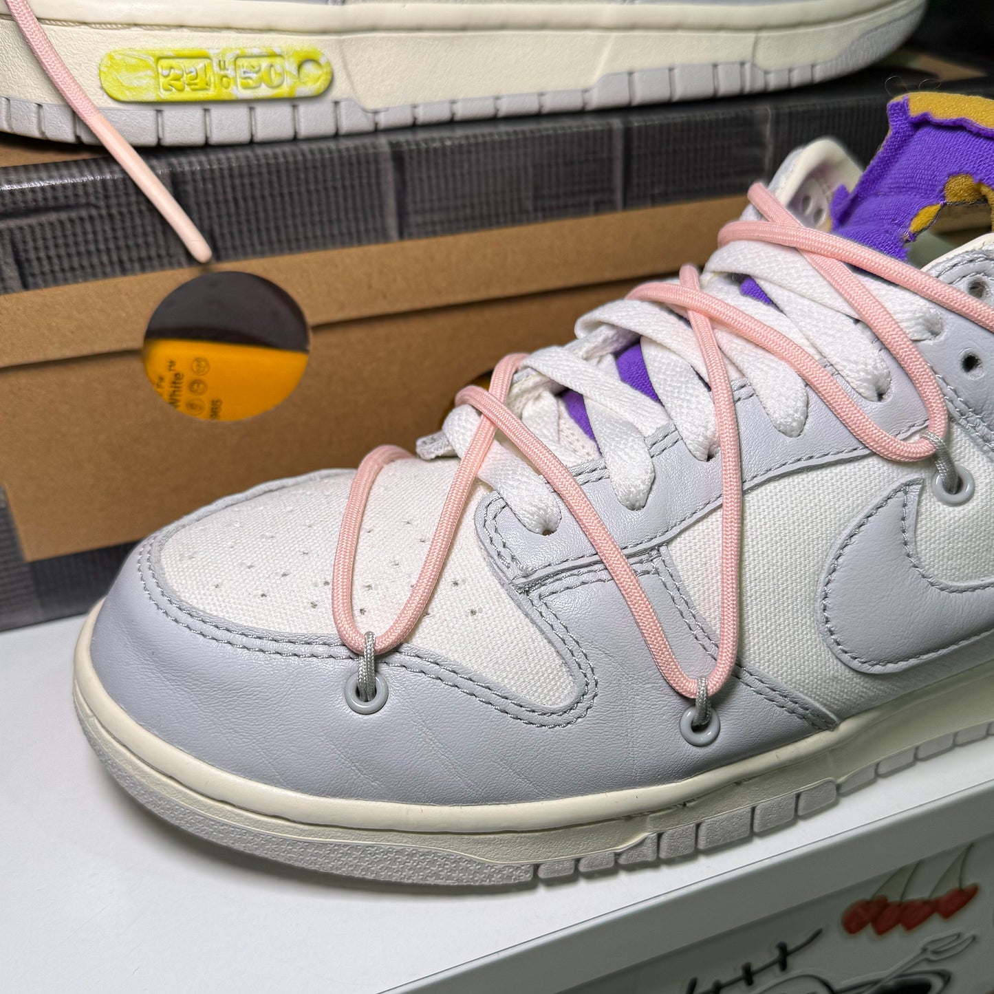 Nike Dunk Low x Off White Lot 24 2021 - Recondicionado