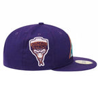 New Era 59Fifty Arizona Diamondbacks Inaugural Season Purple Pink Prime Edition Edition Fitted Cap