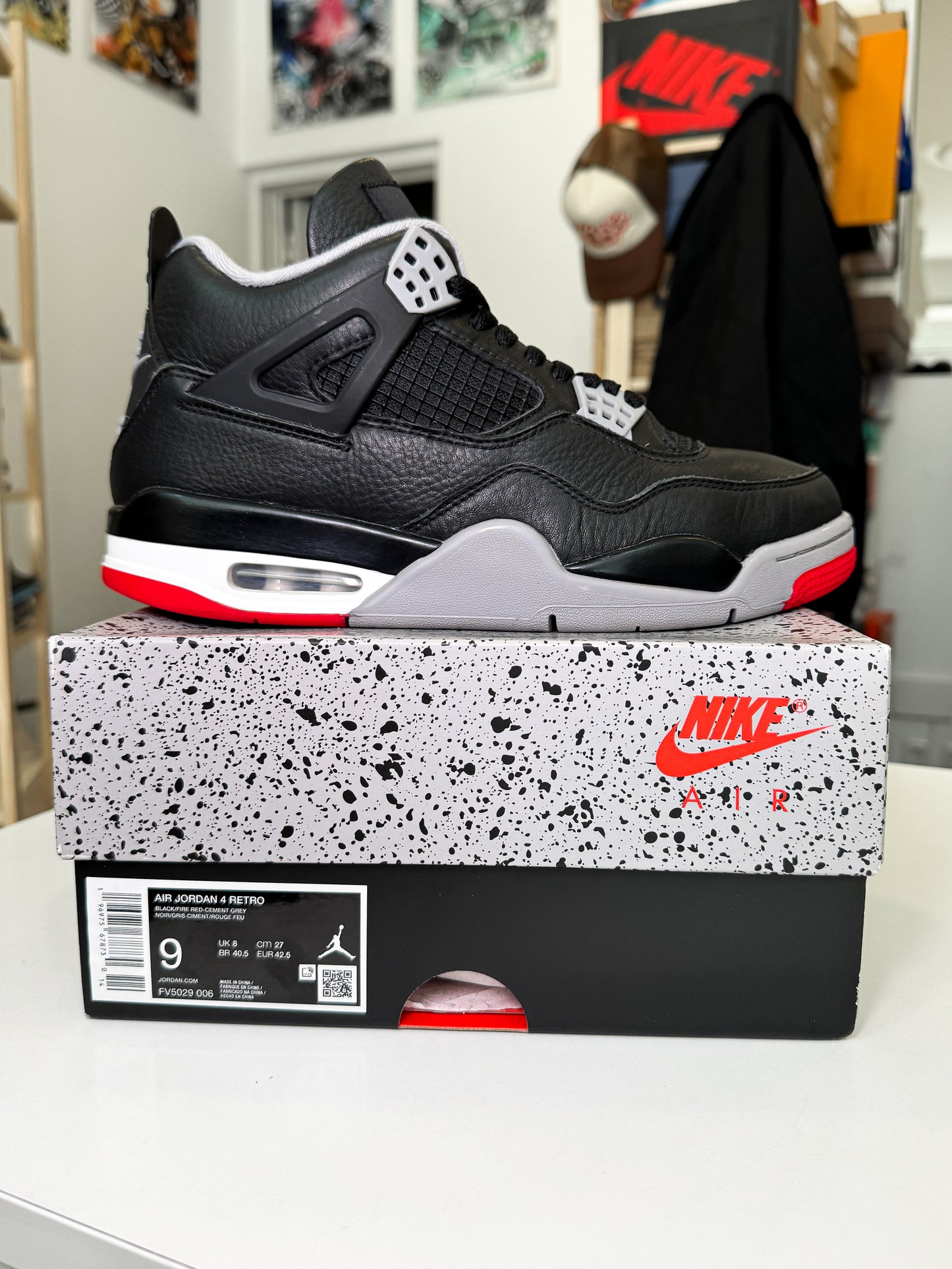 Air Jordan 4 Retro 'Bred Reimagined' 2024 - Recondicionado