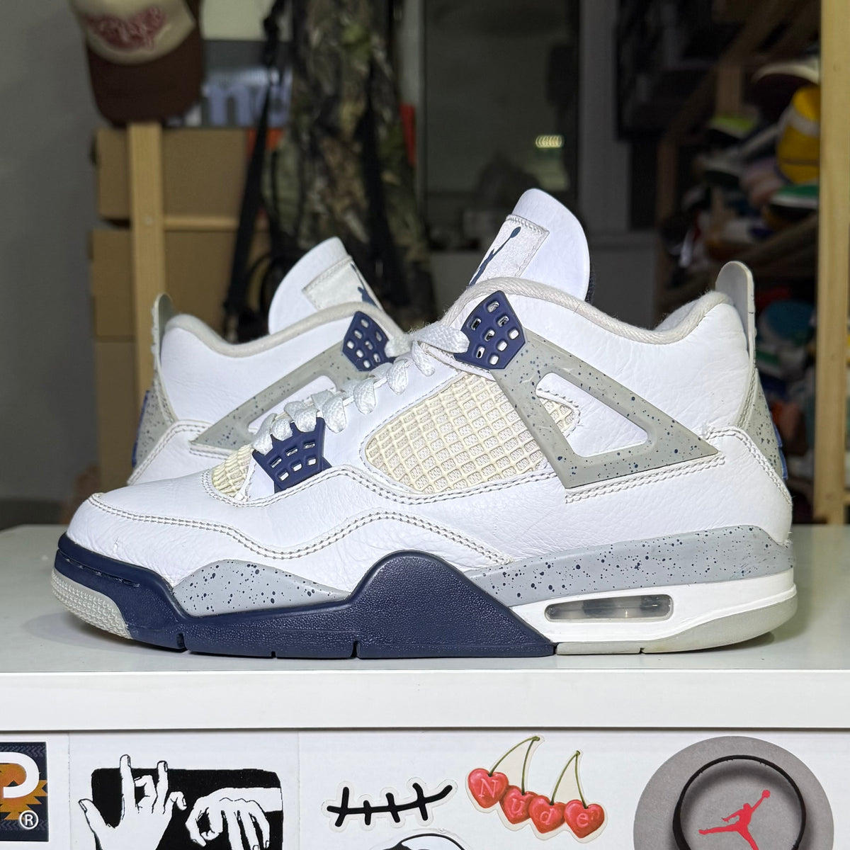 Air Jordan 4 Retro 'Midnight Navy’ 2022 - Recondicionado