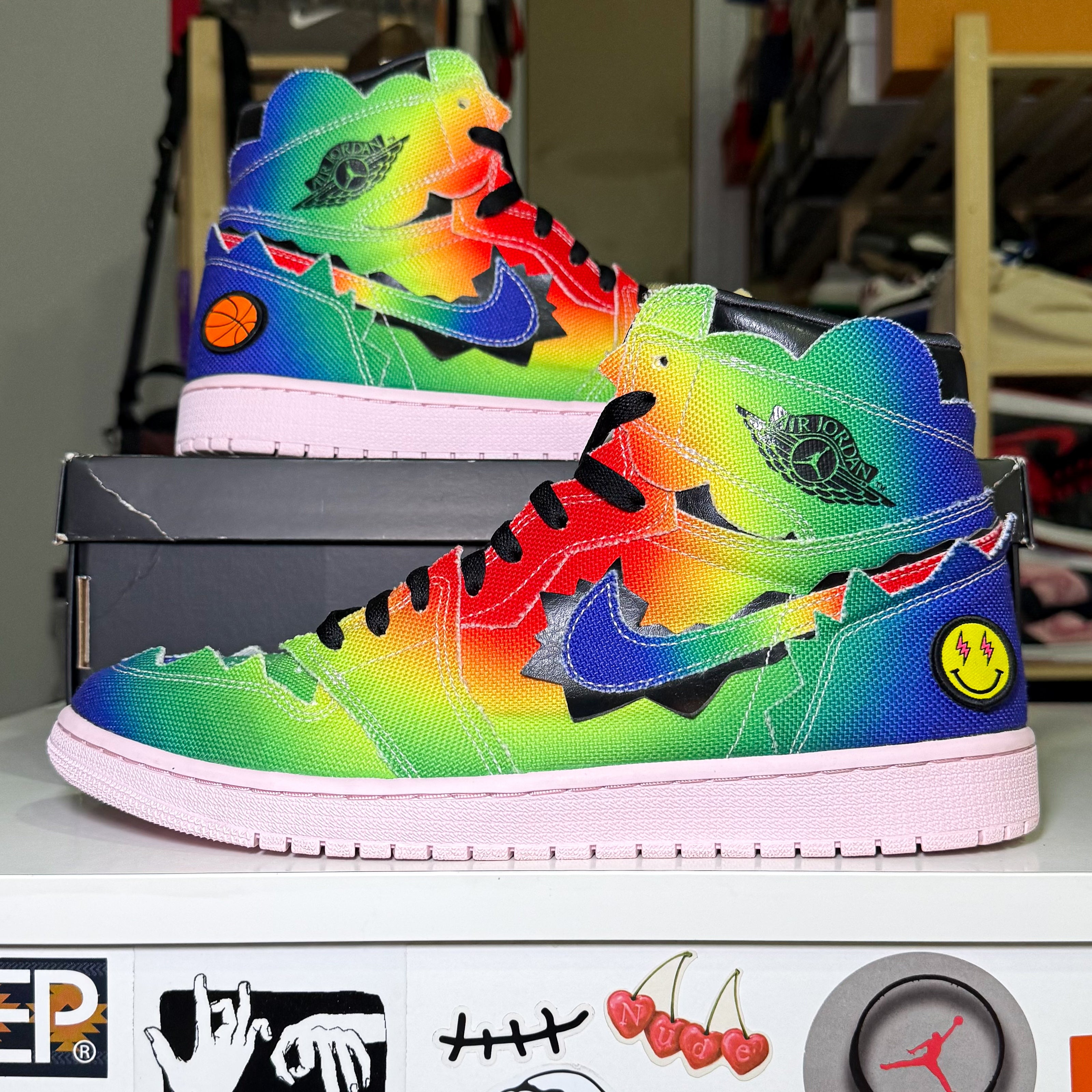 Air Jordan 1 Retro High OG x J Balvin ‘Colores Y Vibras’ 2020 - Recondicionado