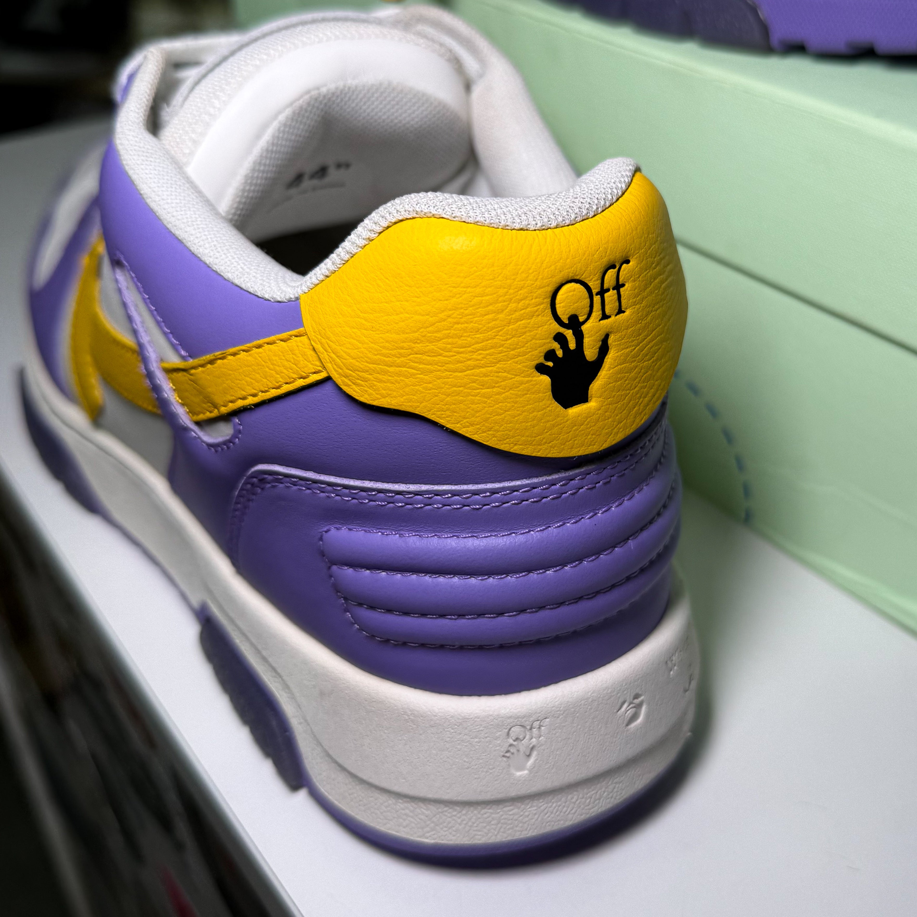 Off White Out of Office Low ‘Purple Yelllow’ 2023 - Recondicionado