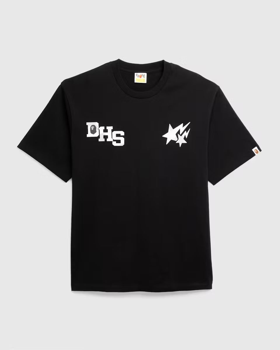 BAPE x Highsnobiety T-shirt Relaxed Fit Black ‘20th Anniversary’ - DS