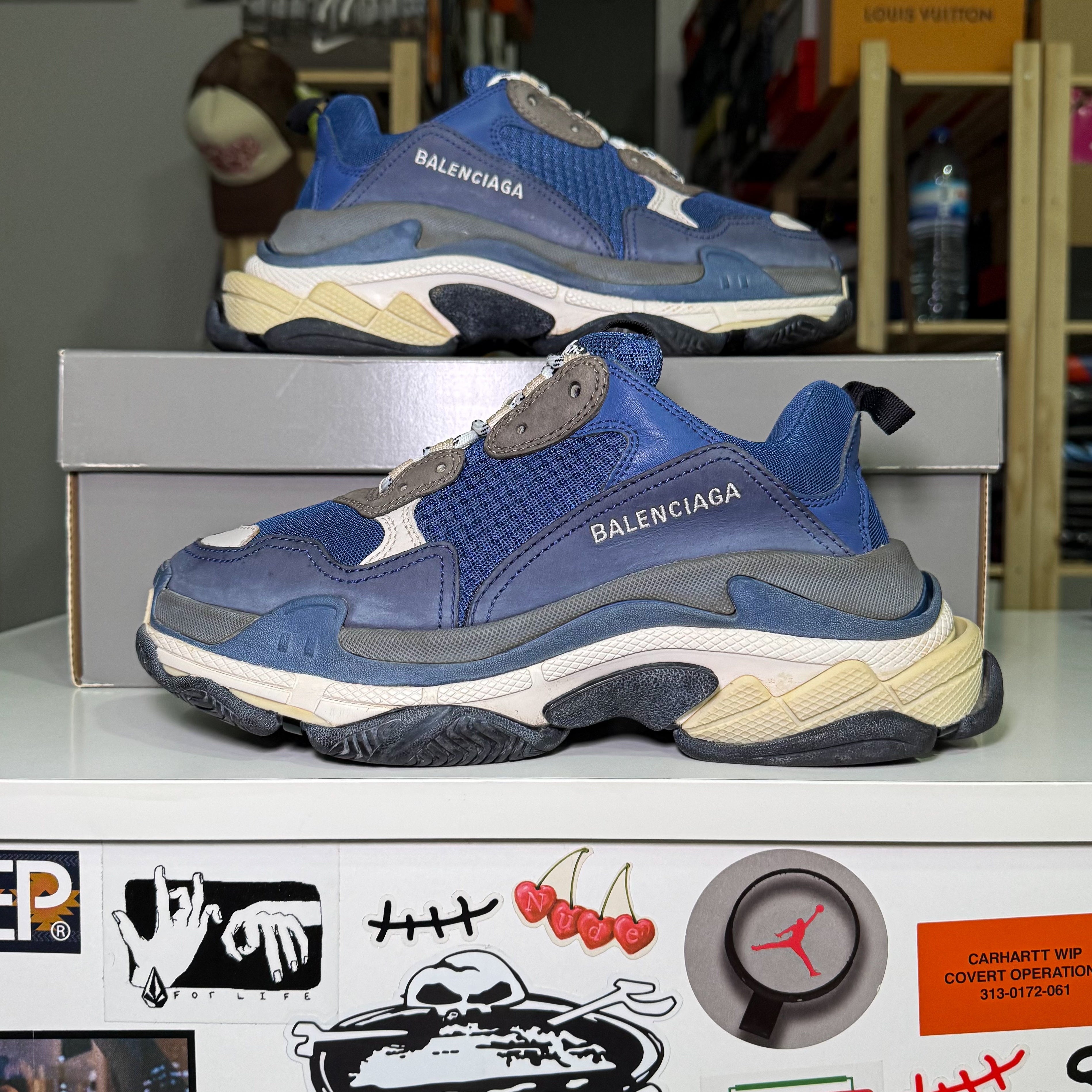 Balenciaga Triple S Sneaker ‘Navy’ 2018 - Recondicionado