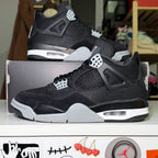 Air Jordan 4 Retro 'Black Canvas' 2022 - Recondicionado
