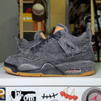 Air Jordan 4 Retro x Levi’s ‘Black Denim’ GS 2018 - Recondicionado