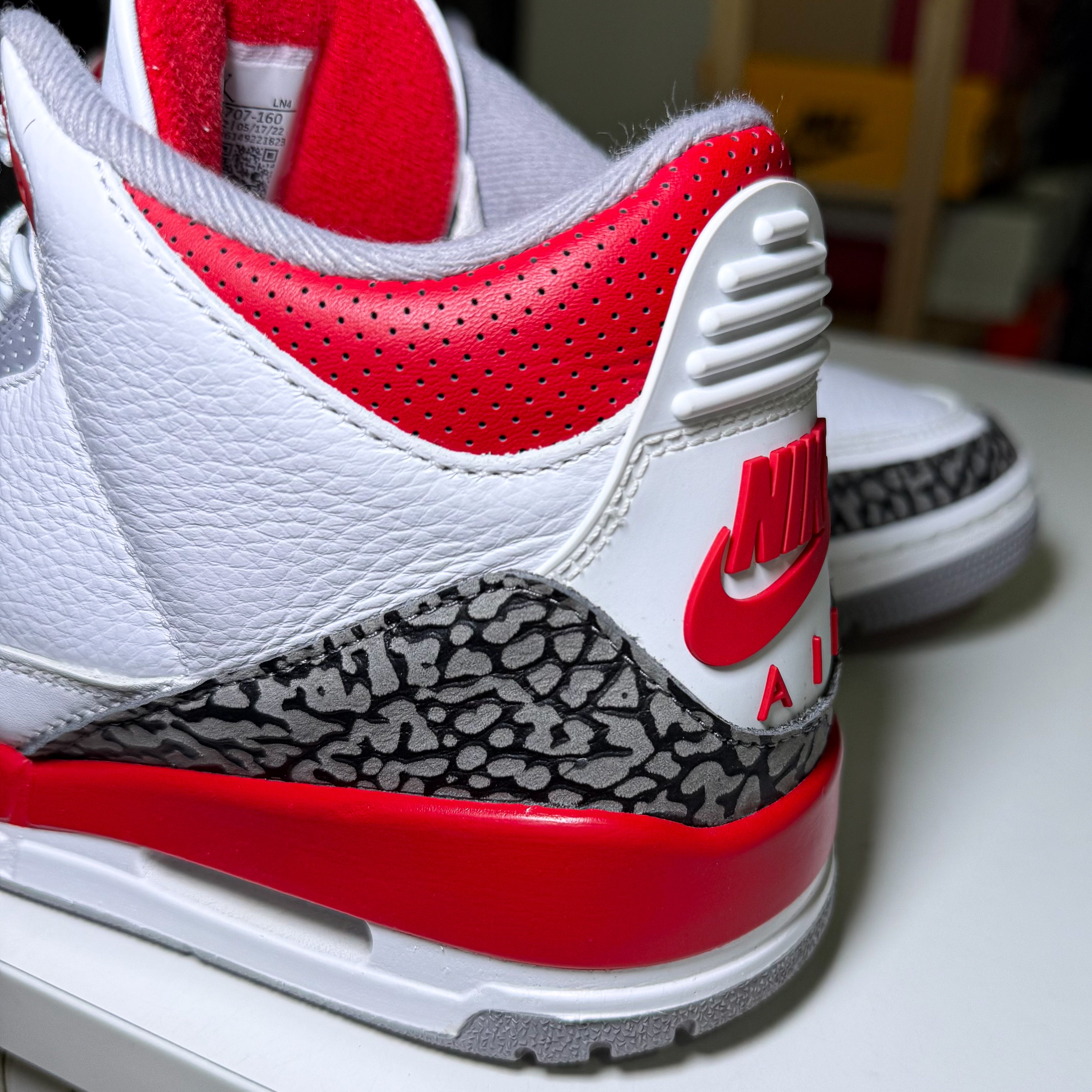 Air Jordan 3 Retro ‘Fire Red’ 2022 - Recondicionado