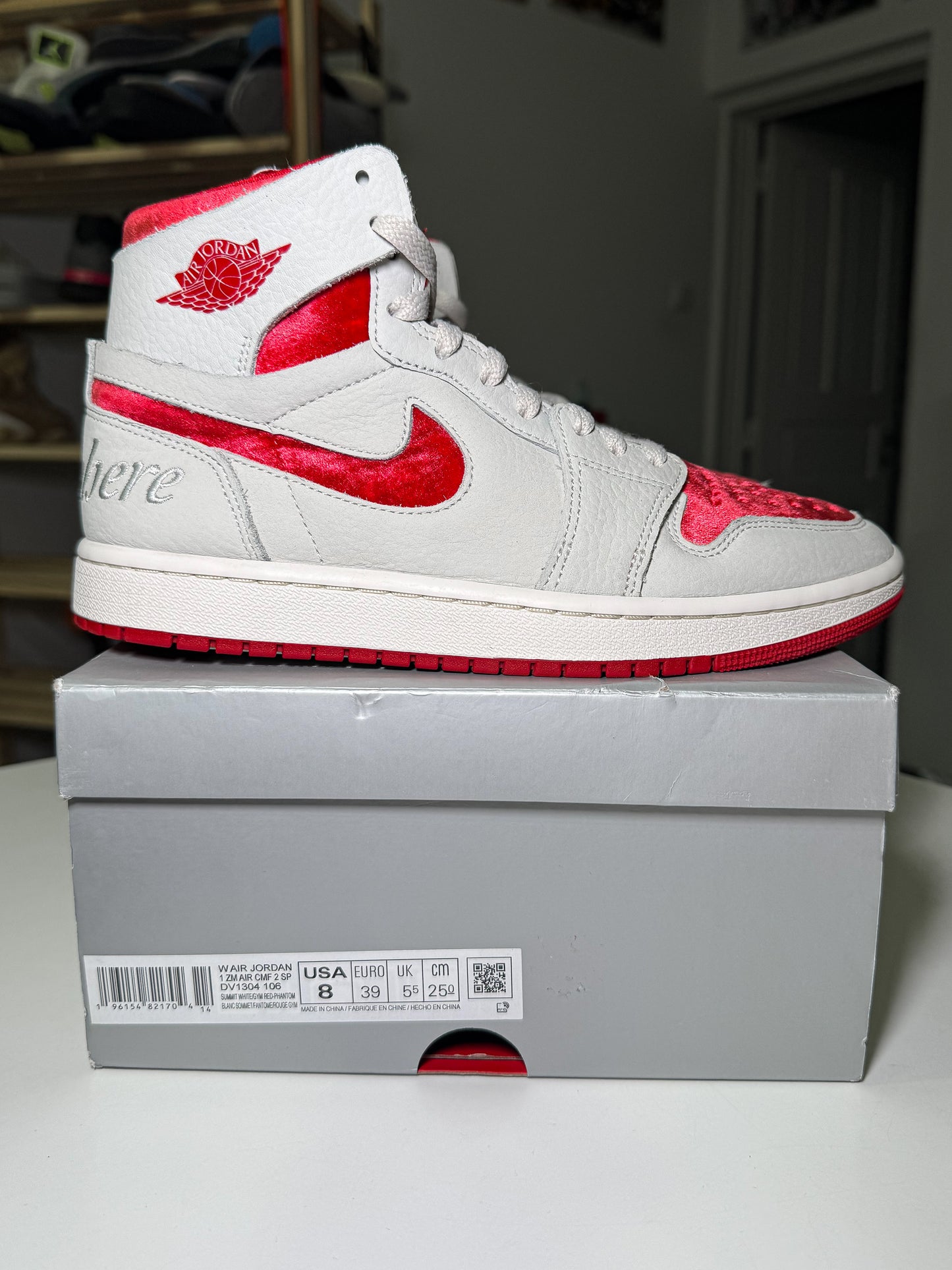 Air Jordan 1 High Zoom CMFT 2 ‘Valentines Day’ W 2023 - Recondicionado