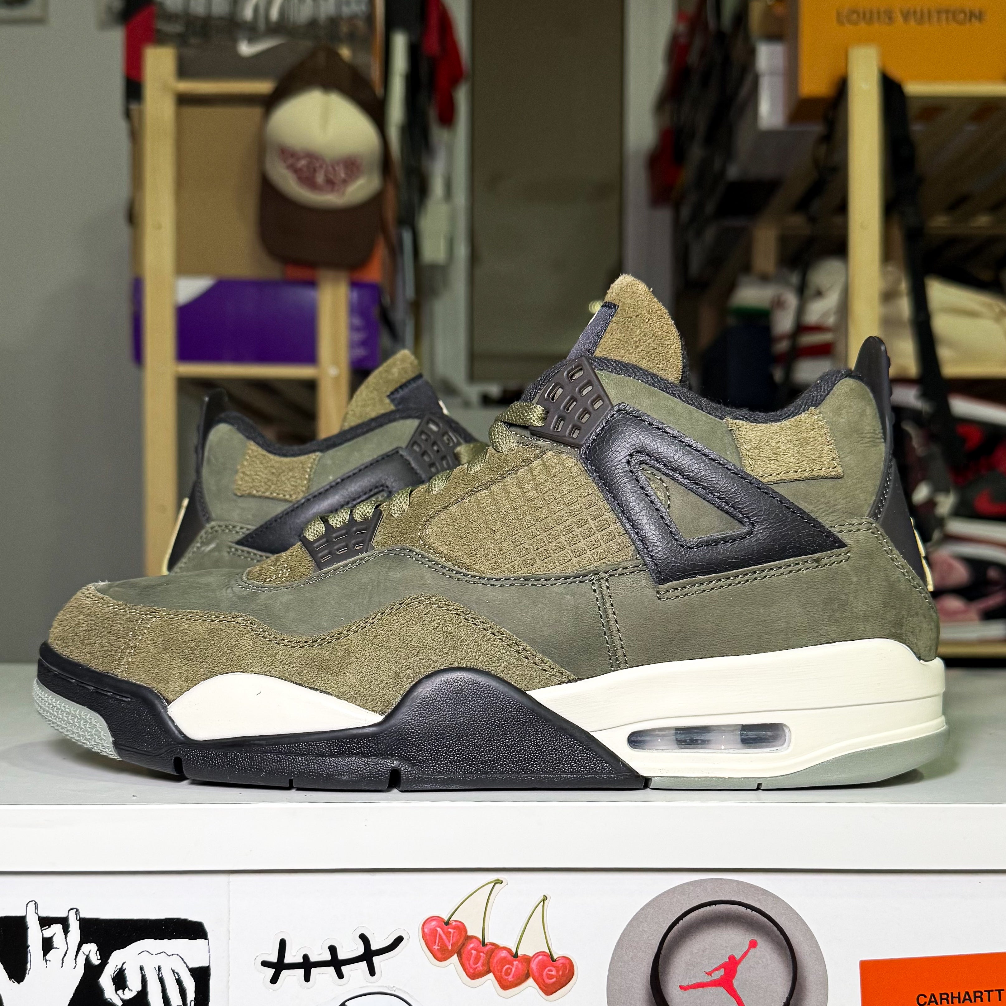 Air Jordan 4 Retro SE Craft 'Medium Olive' 2023 - Recondicionado