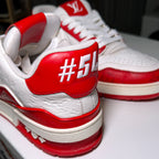 Louis Vuitton LV Trainer #54 Signature ‘Red White’ - Recondicionado