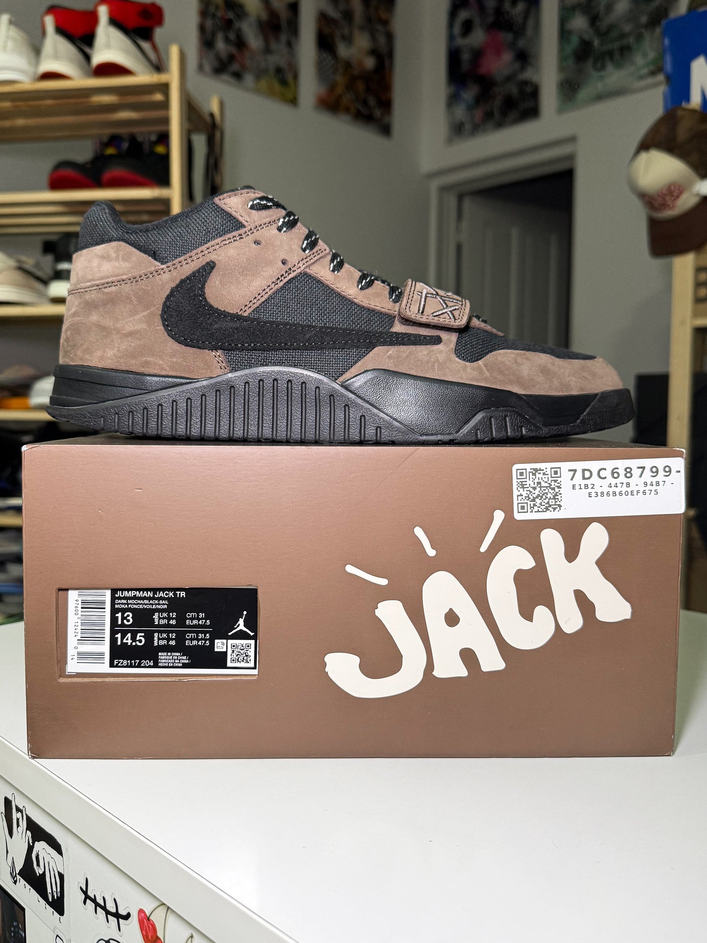 Jordan Jumpman Jack TR x Travis Scott ‘Dark Mocha’ 2025 - Recondicionado