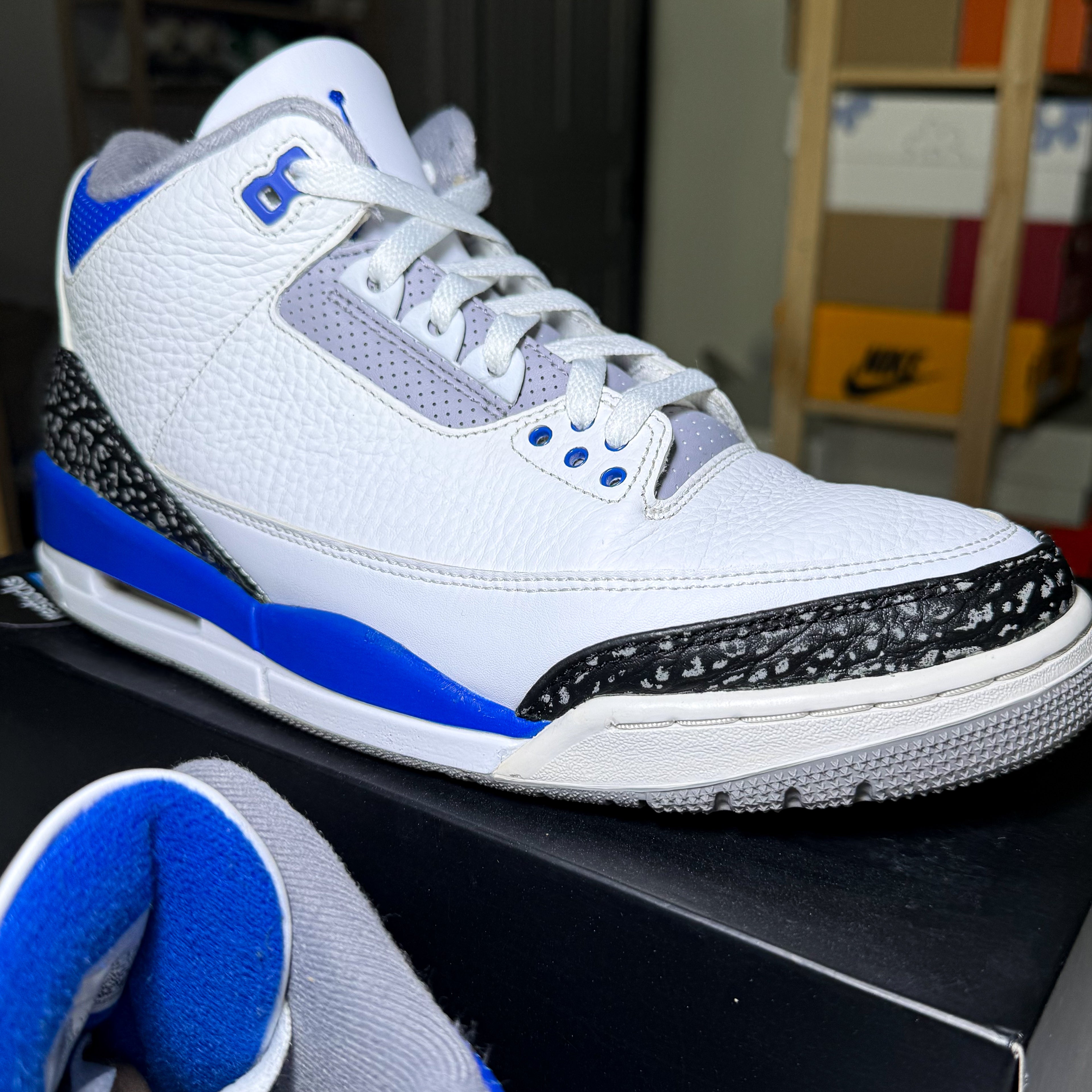 Air Jordan 3 Retro ‘Racer Blue’ 2021 - Recondicionado