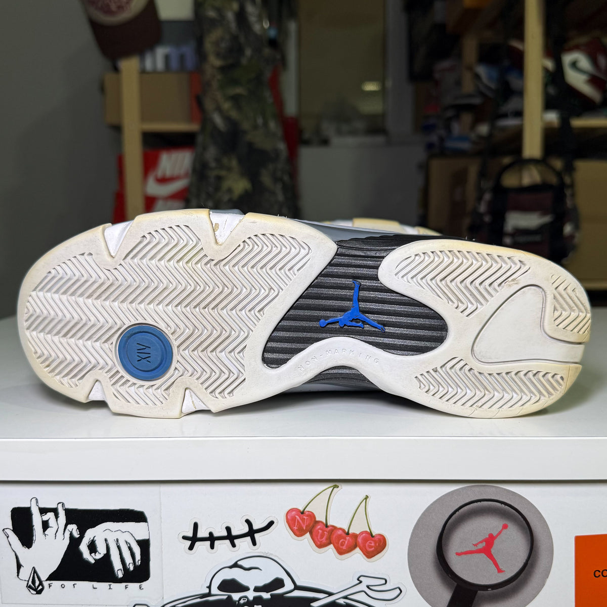 Air Jordan 14 Retro ‘Wolf Grey’ BG 2014 - Recondicionado