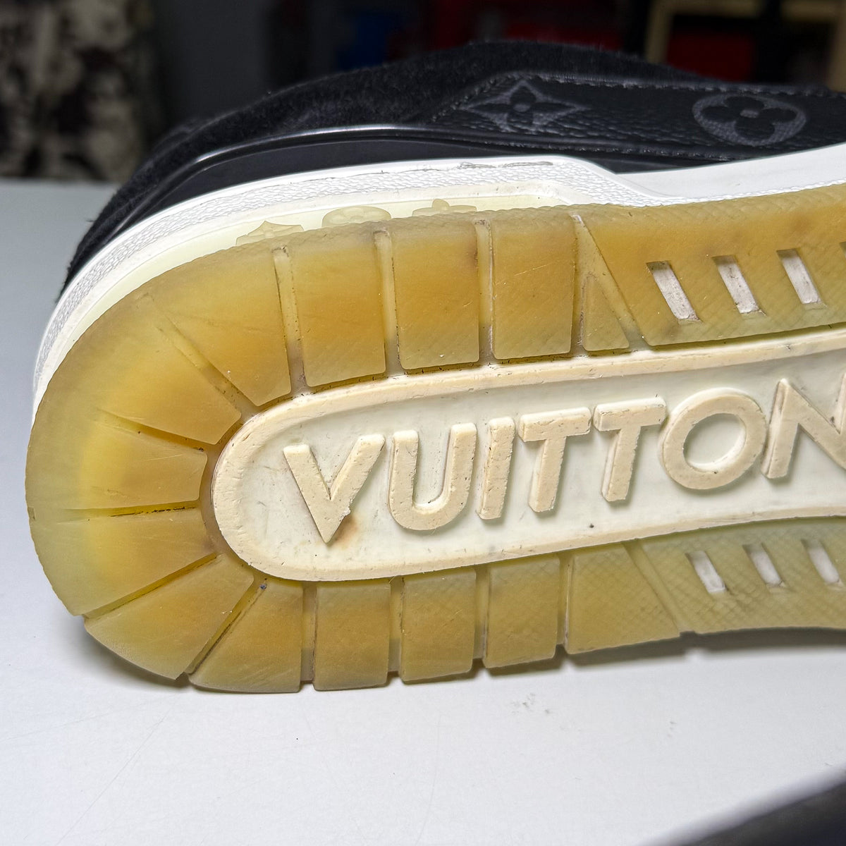 Louis Vuitton LV Trainer Low ‘Black Monogram’ - Recondicionado