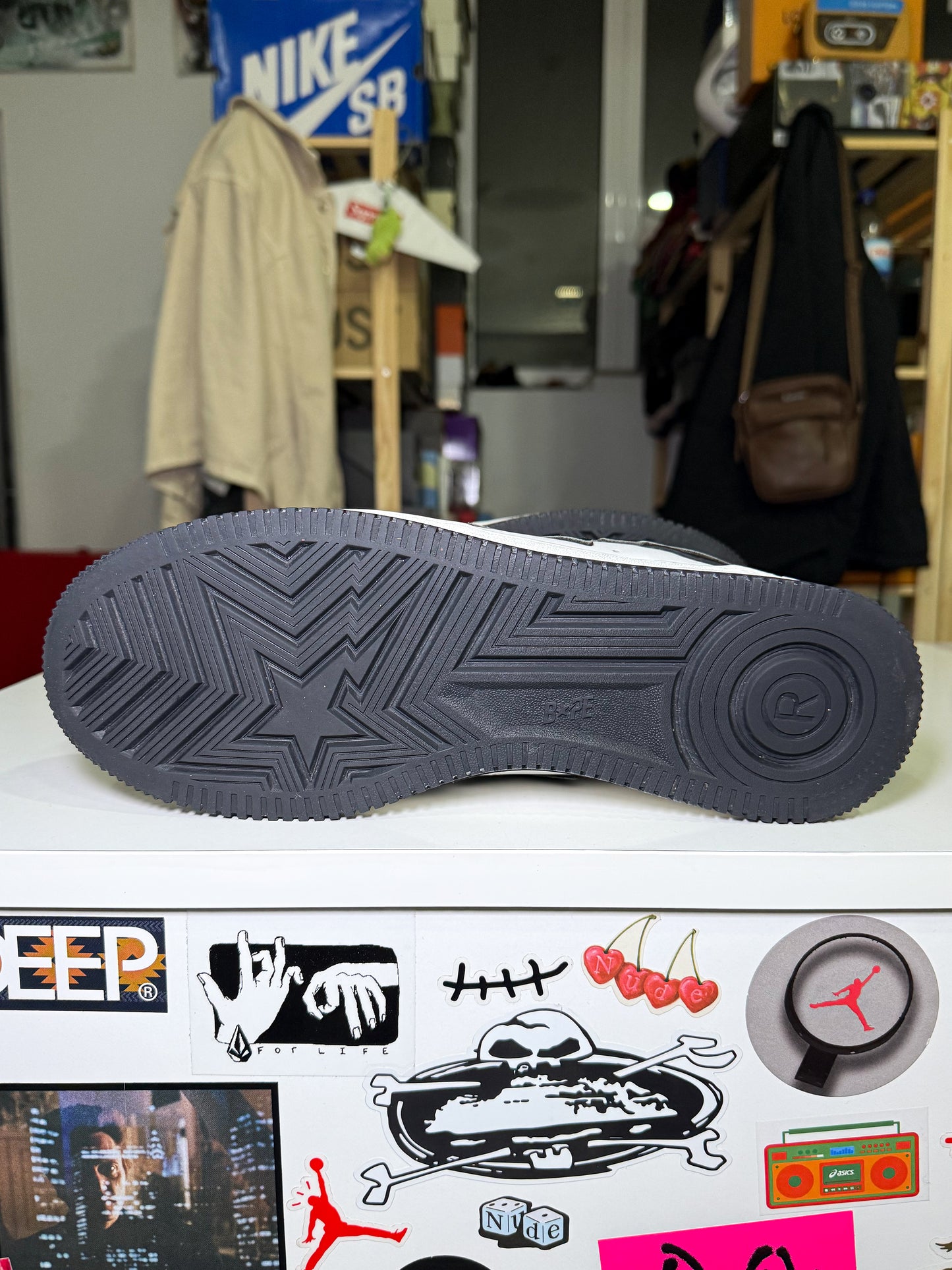 Bape Bapesta #4 M1 ‘Black’ 2025 - Recondicionado