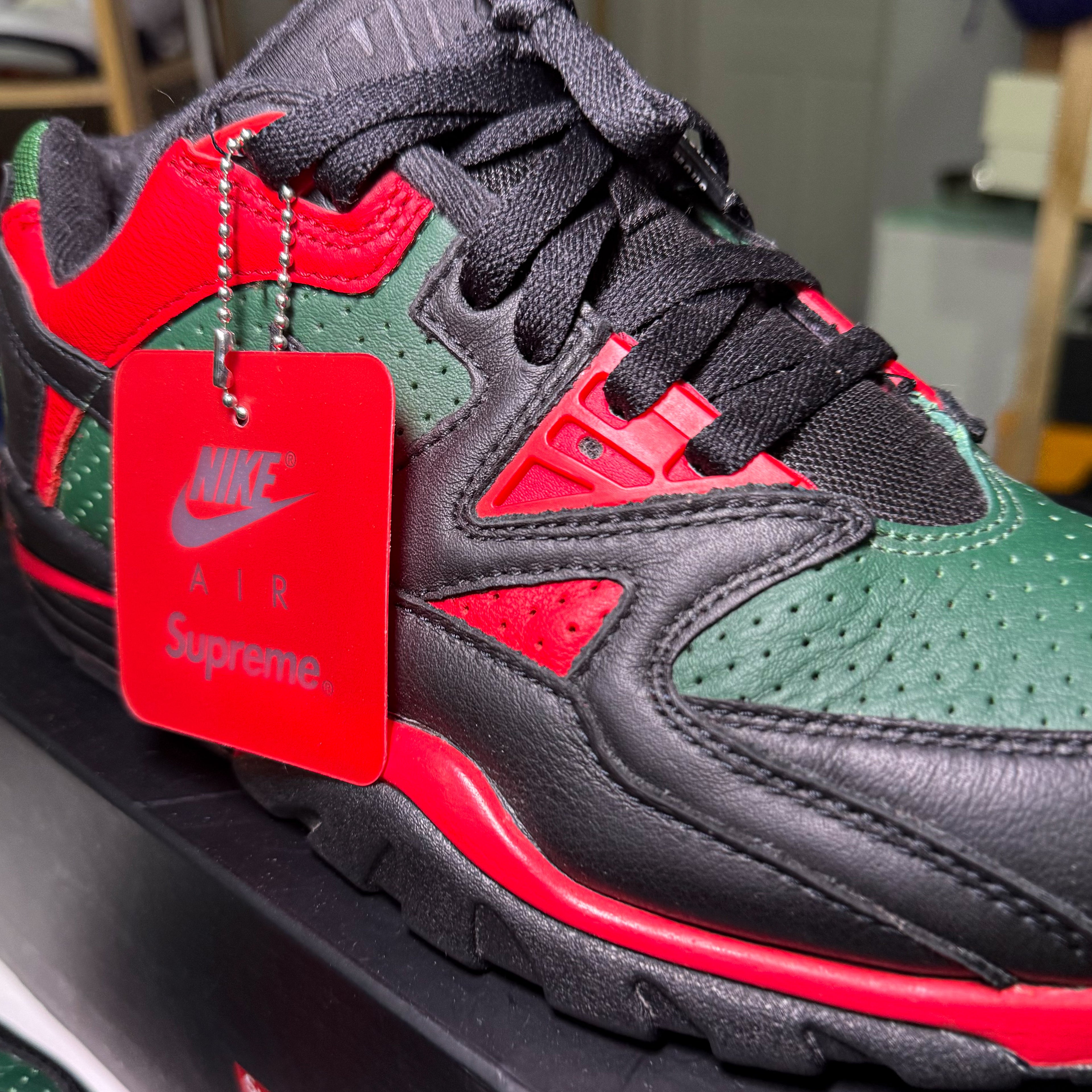 Nike Air Cross Trainer 3 Low x Supreme ‘Black Gorge Green’ 2021 - Recondicionado