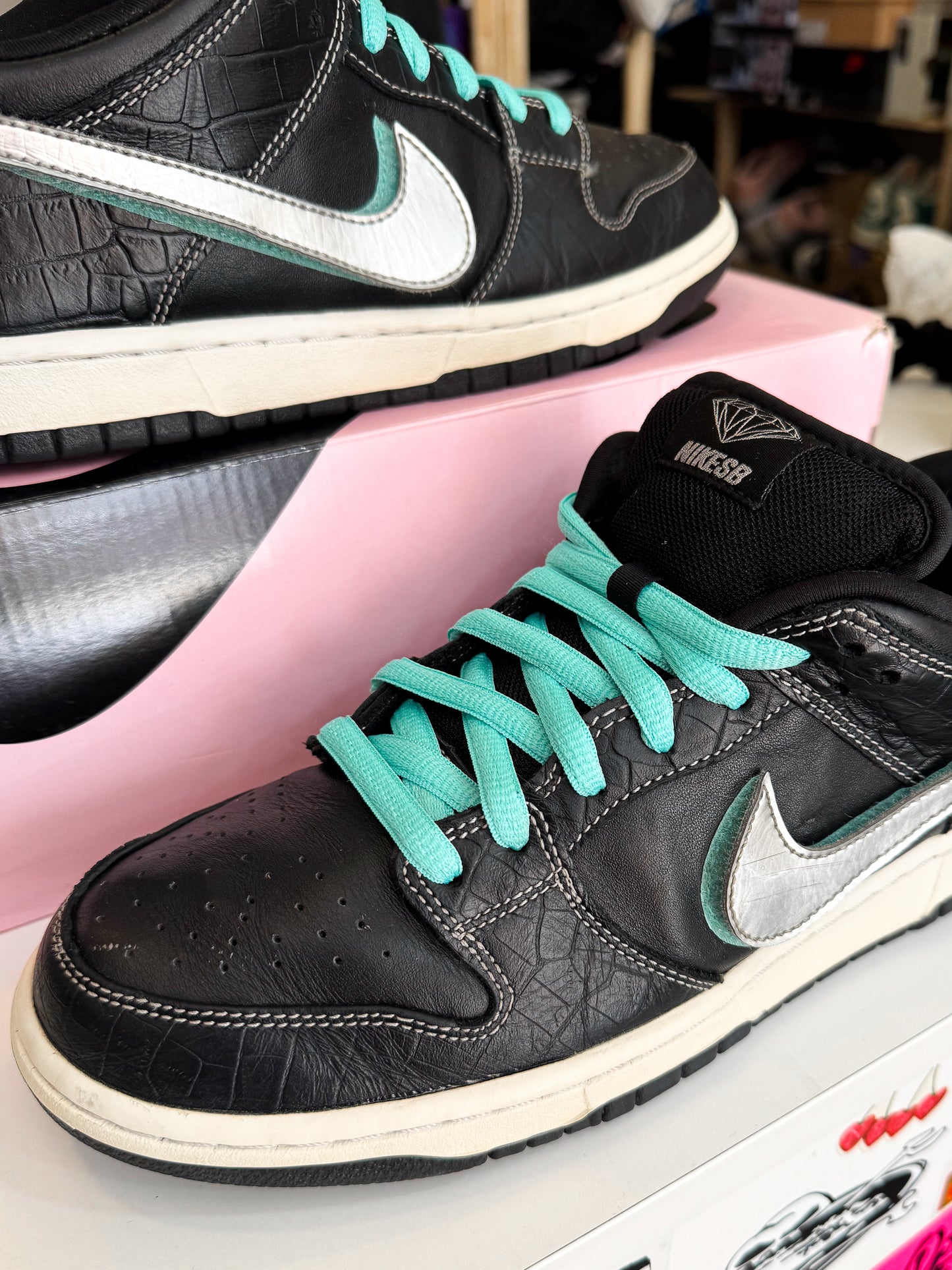 Nike SB Dunk Low Pro x Diamond Supply ‘Black Diamond’ 2018 - Recondicionado