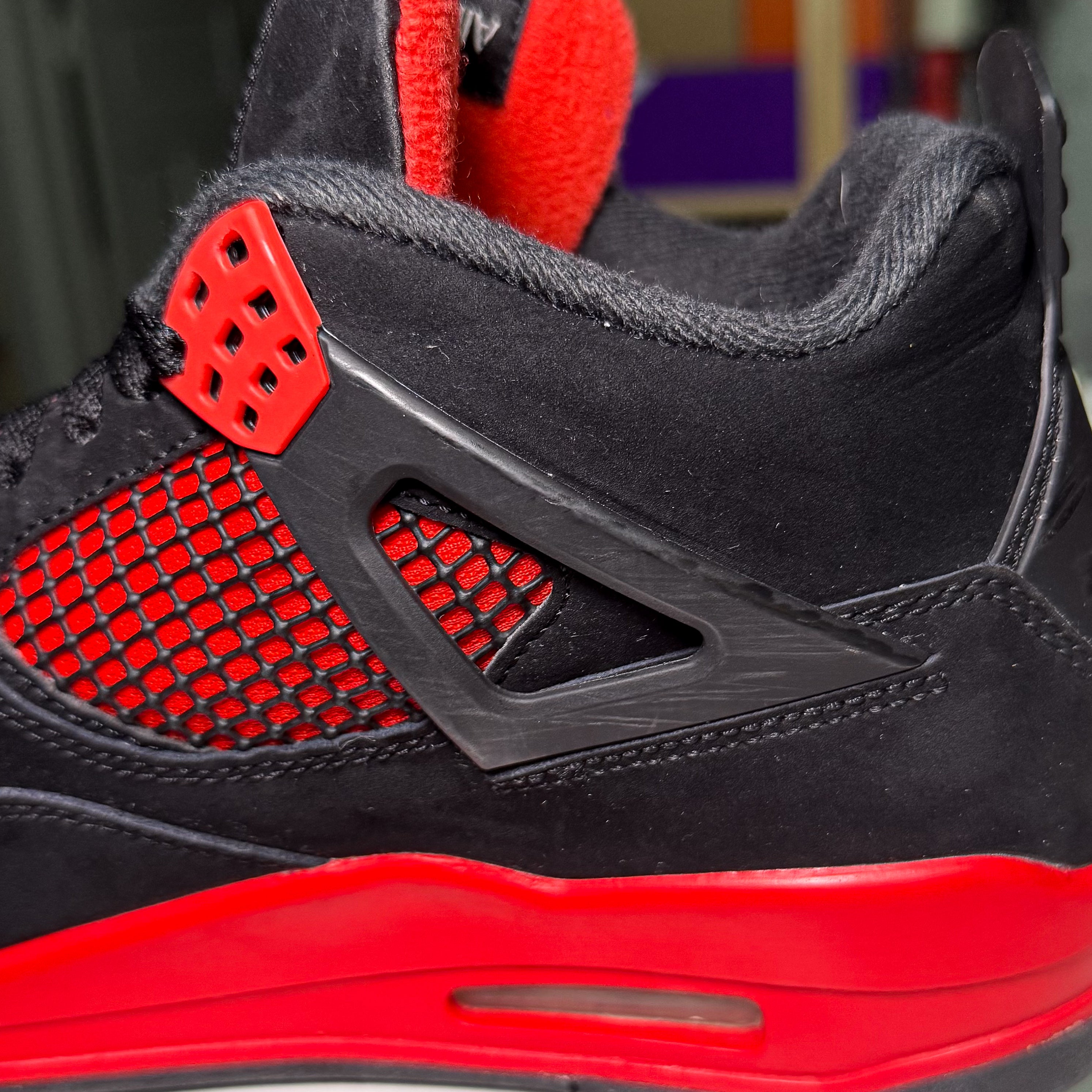 Air Jordan 4 Retro 'Red Thunder' 2022 - Recondicionado