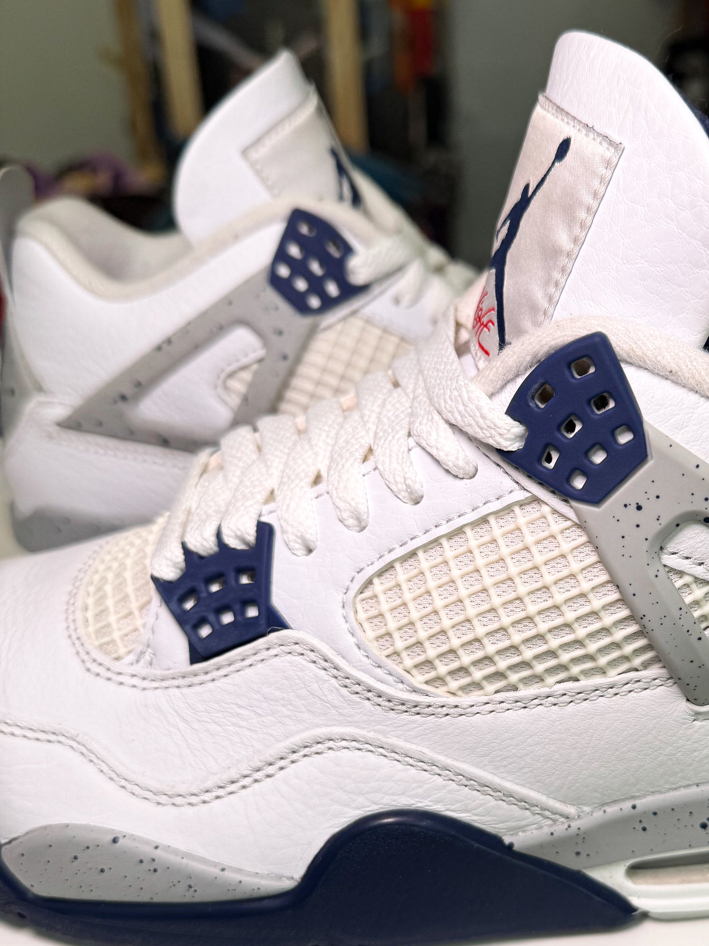 Air Jordan 4 Retro 'Midnight Navy’ 2022 - Recondicionado