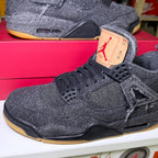 Air Jordan 4 Retro x Levi’s ‘Black Denim’ Blank Tag 2018 - Recondicionado