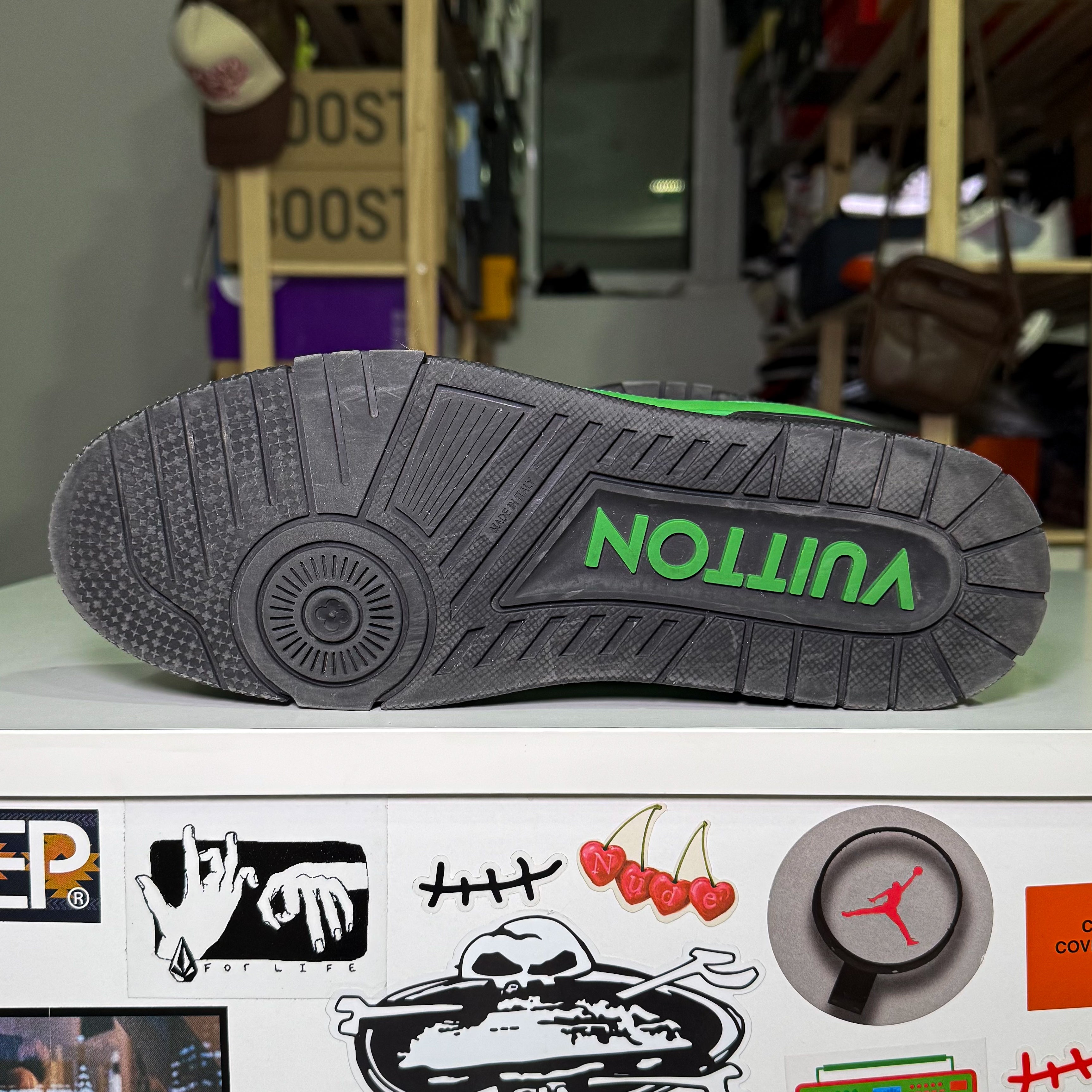 Louis Vuitton LV Trainer ‘Green Black’ 2021 - Recondicionado