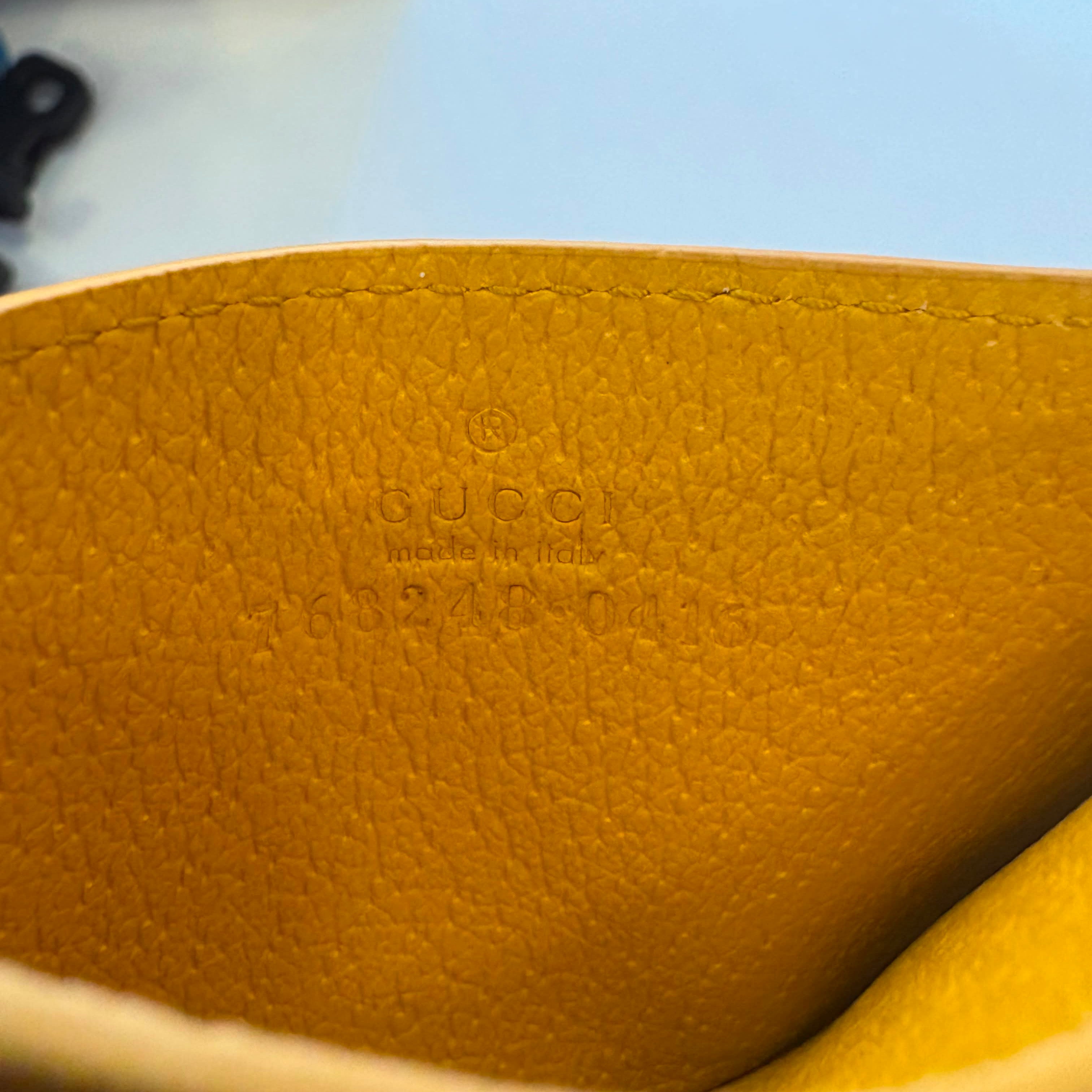 Gucci Cardholder ‘Yellow’