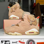 Air Jordan 6 Retro x Travis Scott ‘British Khaki’ 2021 - Recondicionado