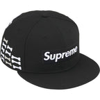 Supreme x New Era 59Fifty Bone Box Logo Black Fitted Hat