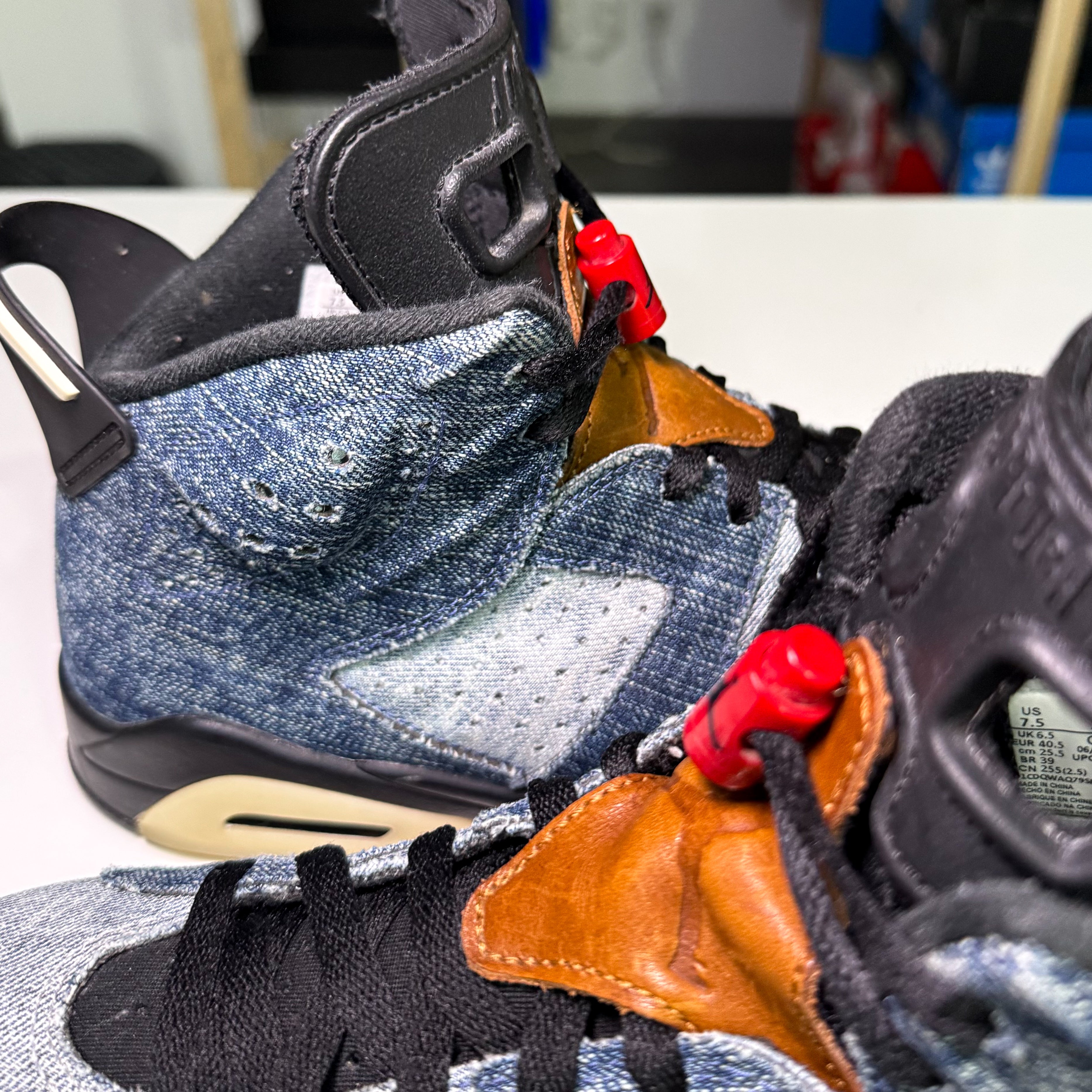 Air Jordan 6 Retro ‘Washed Denim’ 2019 - Recondicionado
