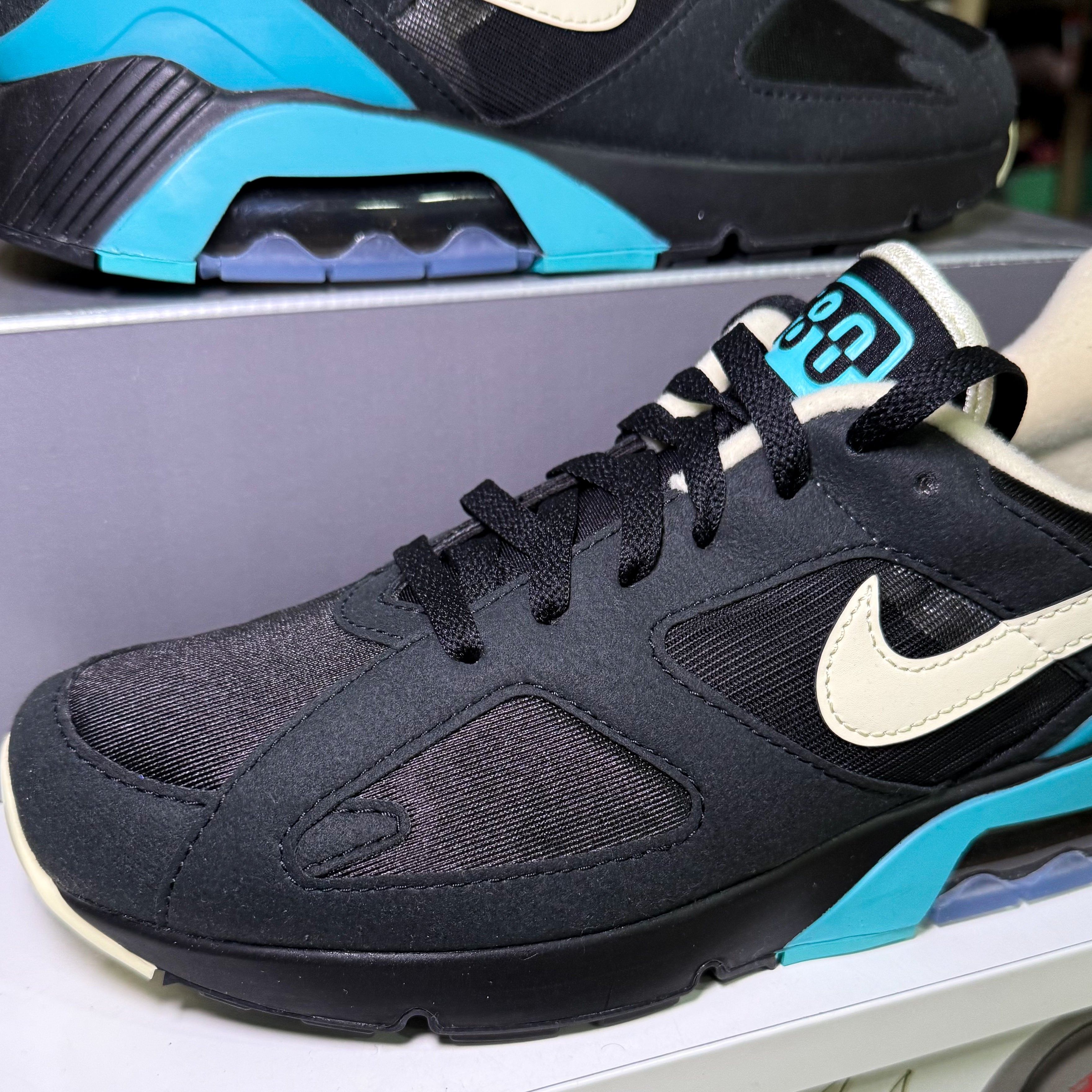 Nike Air Max 180 ‘Black Dusty Cactus’ 2024 - DS