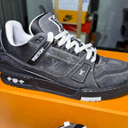 Louis Vuitton LV Trainer ‘Black Monogram Denim’ - Recondicionado