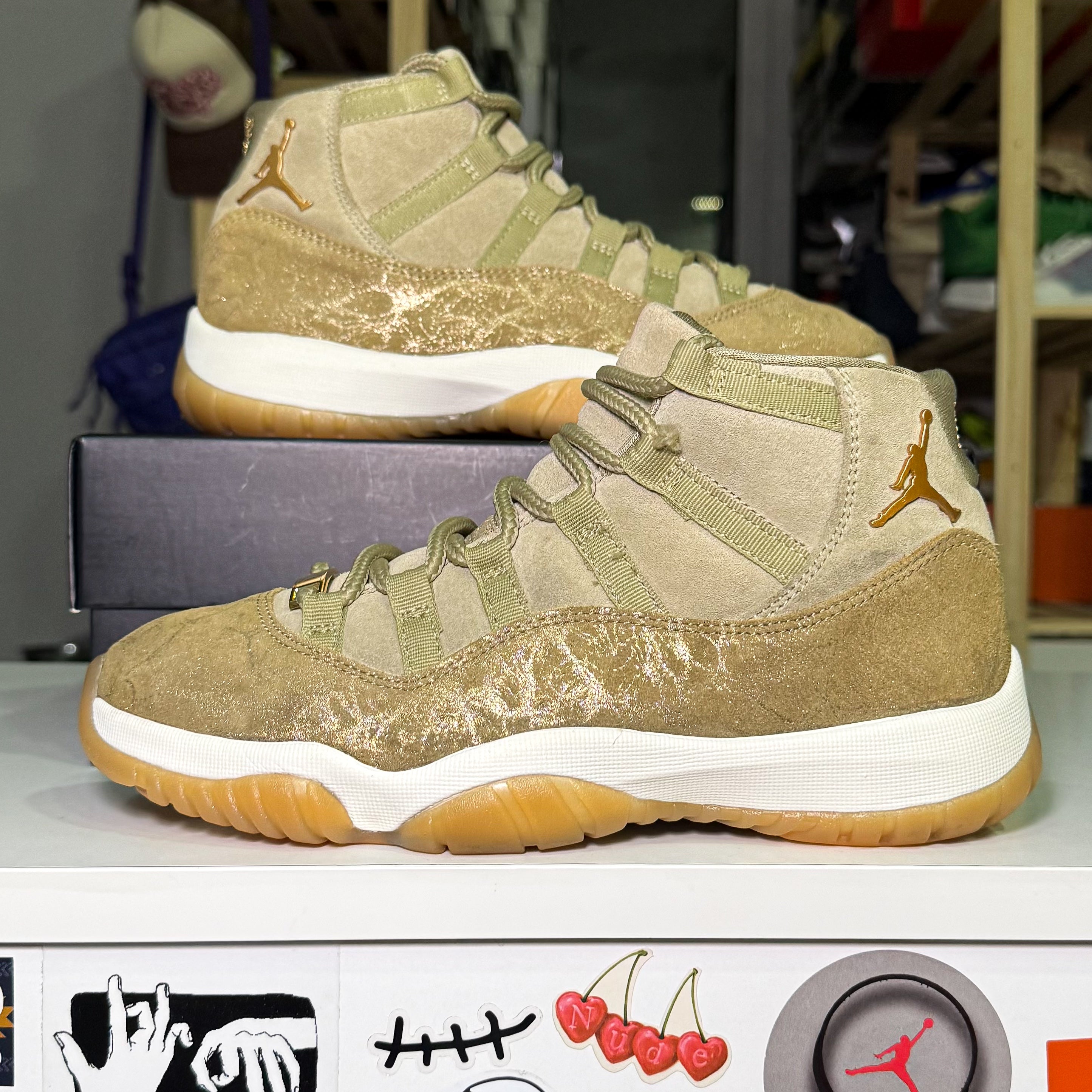 Air Jordan 11 Retro ‘Olive Lux’ W 2018 - Recondicionado