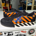 Off White Vulcanized Suede Check ‘Orange Blue’ - Recondicionado