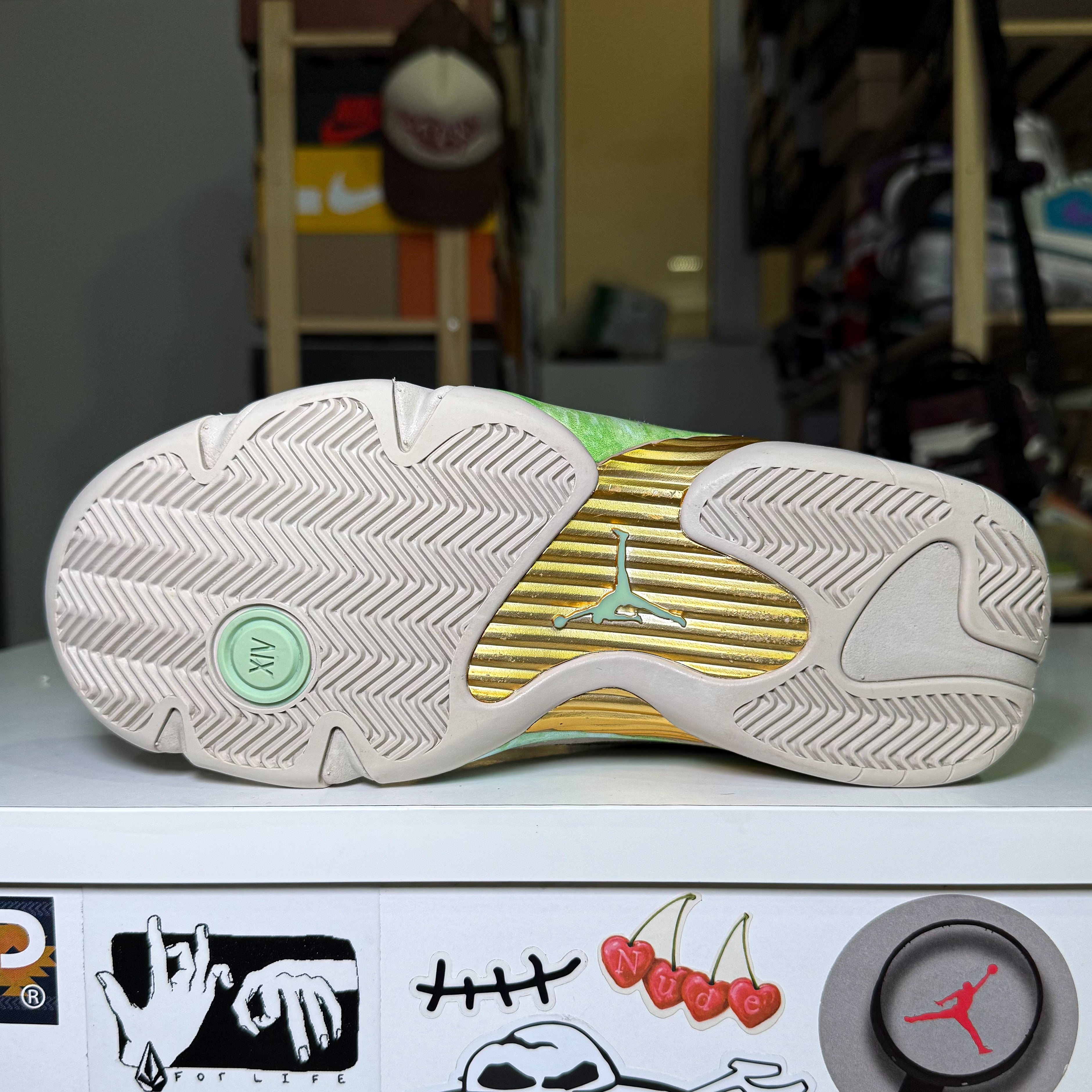 Air Jordan 14 Retro Low SP x Aleali May ‘Fortune’ W 2021 - Recondicionado