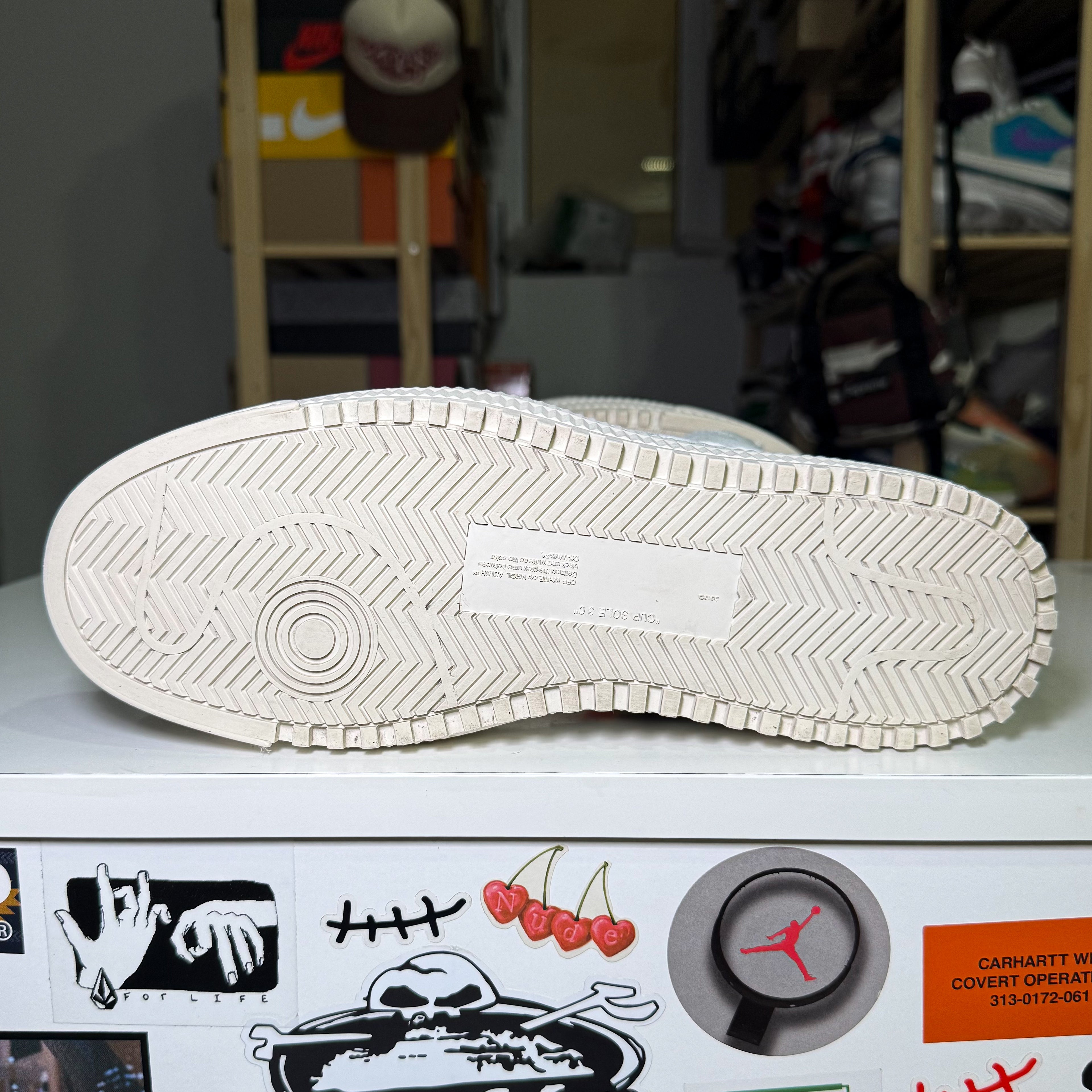 Off White Off Court 3.0 High ‘White Orange’ 2023 - Recondicionado
