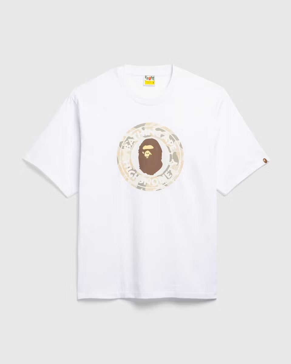 BAPE x Highsnobiety T-shirt Camo White ‘20th Anniversary’ - DS