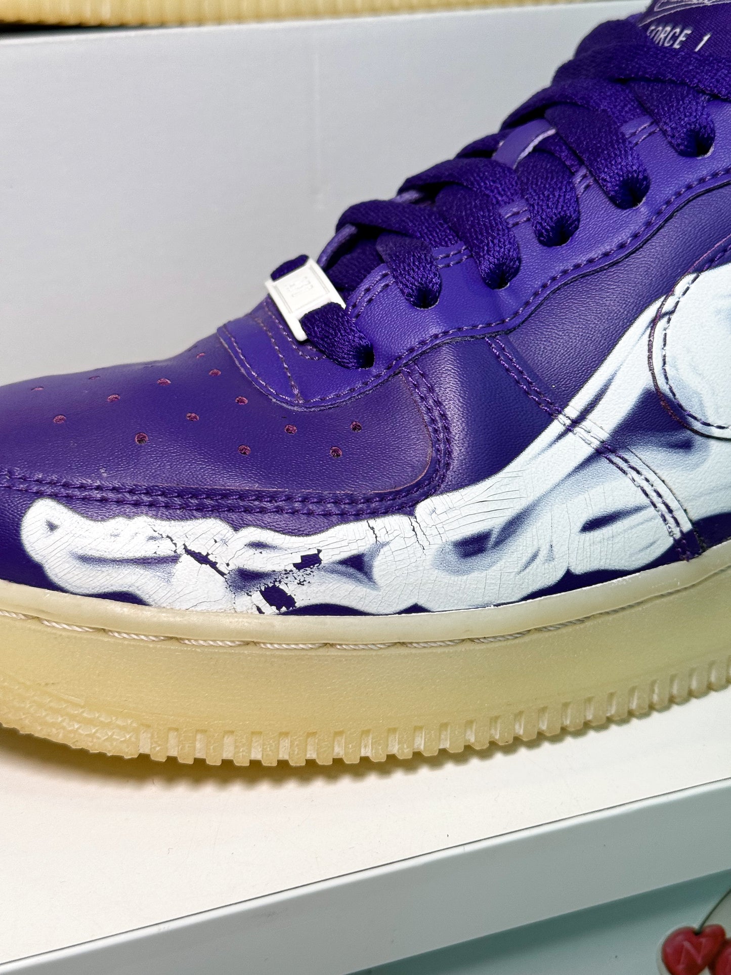 Nike Air Force 1 Low ‘Purple Skelleton’ 2022 - Recondicionado