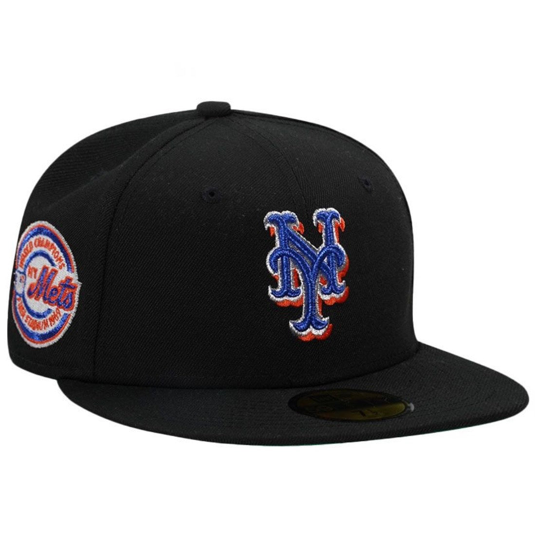 New Era 59Fifty New York Mets World Champions 1969 Throwback Edition Fitted Cap