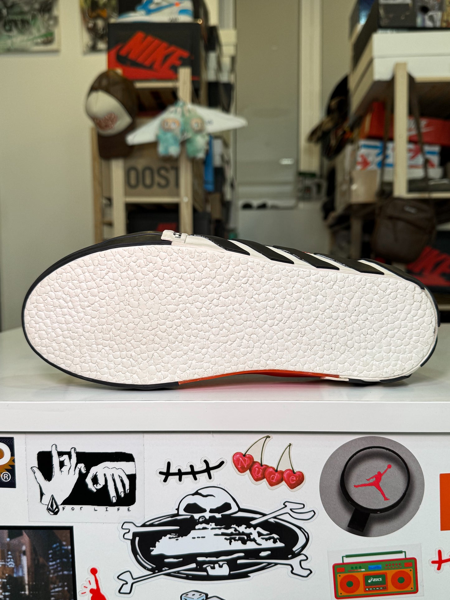 Off White Vulcanized Low Canvas ’Red’ 2018 - Recondicionado