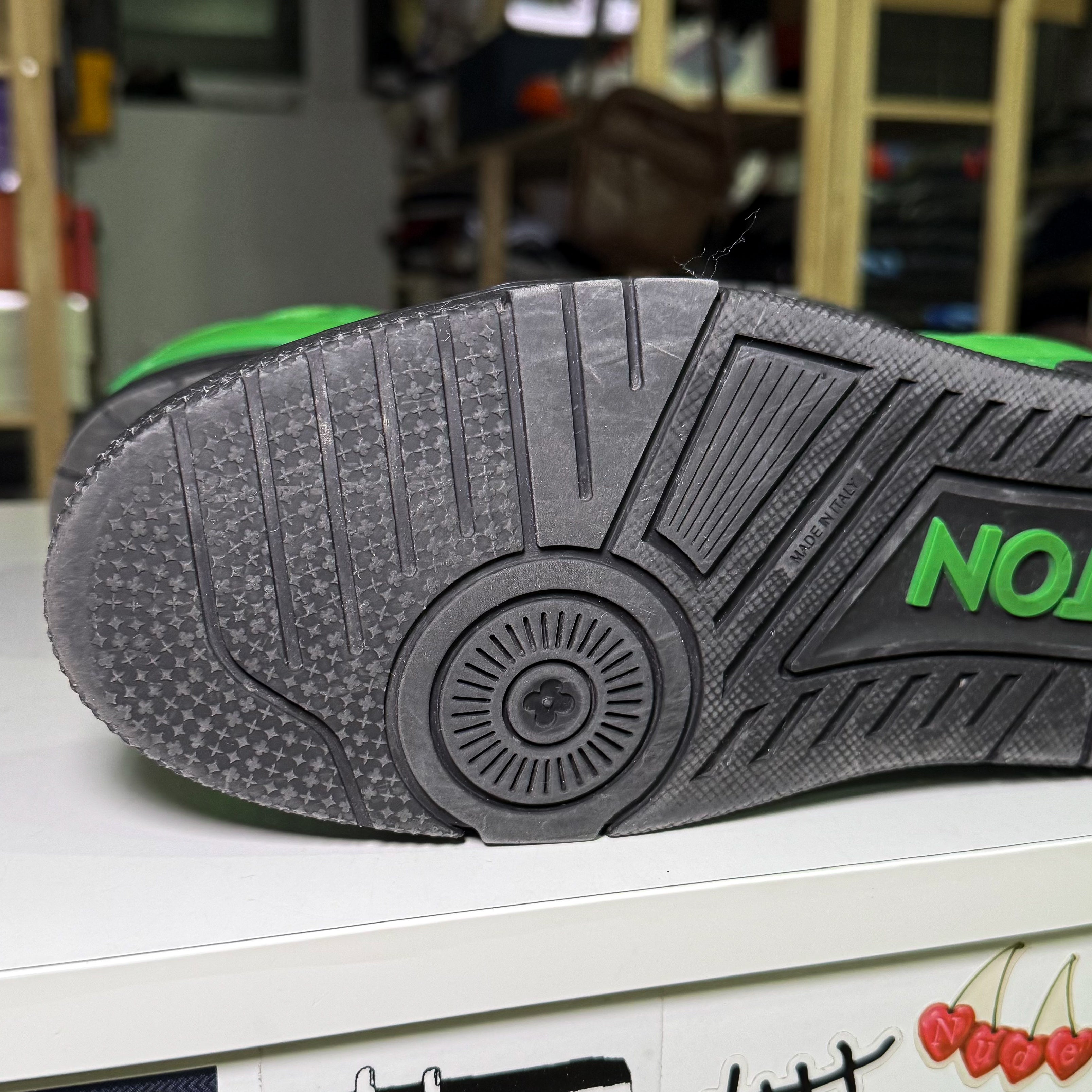 Louis Vuitton LV Trainer ‘Green Black’ 2021 - Recondicionado