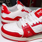 Louis Vuitton LV Trainer #54 Signature ‘Red White’ - Recondicionado