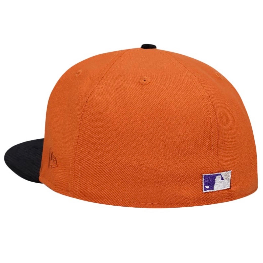 New Era 59Fifty Houston Astros 45 Years Cord Visor Orange Edition Fitted Cap