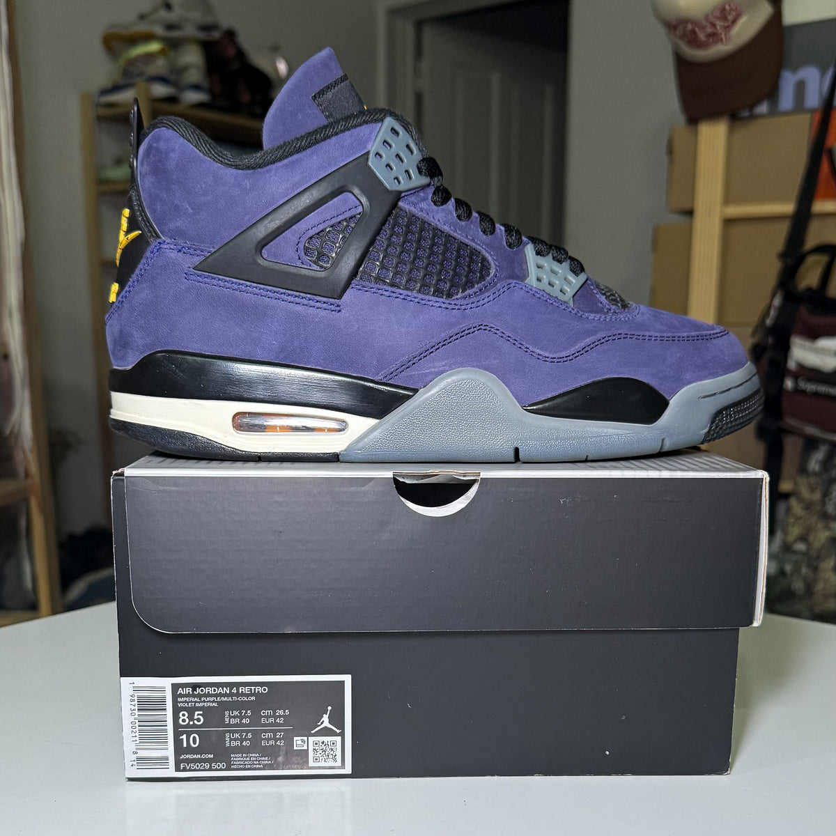 Air Jordan 4 Retro ‘Lakers’ 2026 - Recondicionado