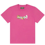 Denim Tears Cotton Floral Logo Tee Pink