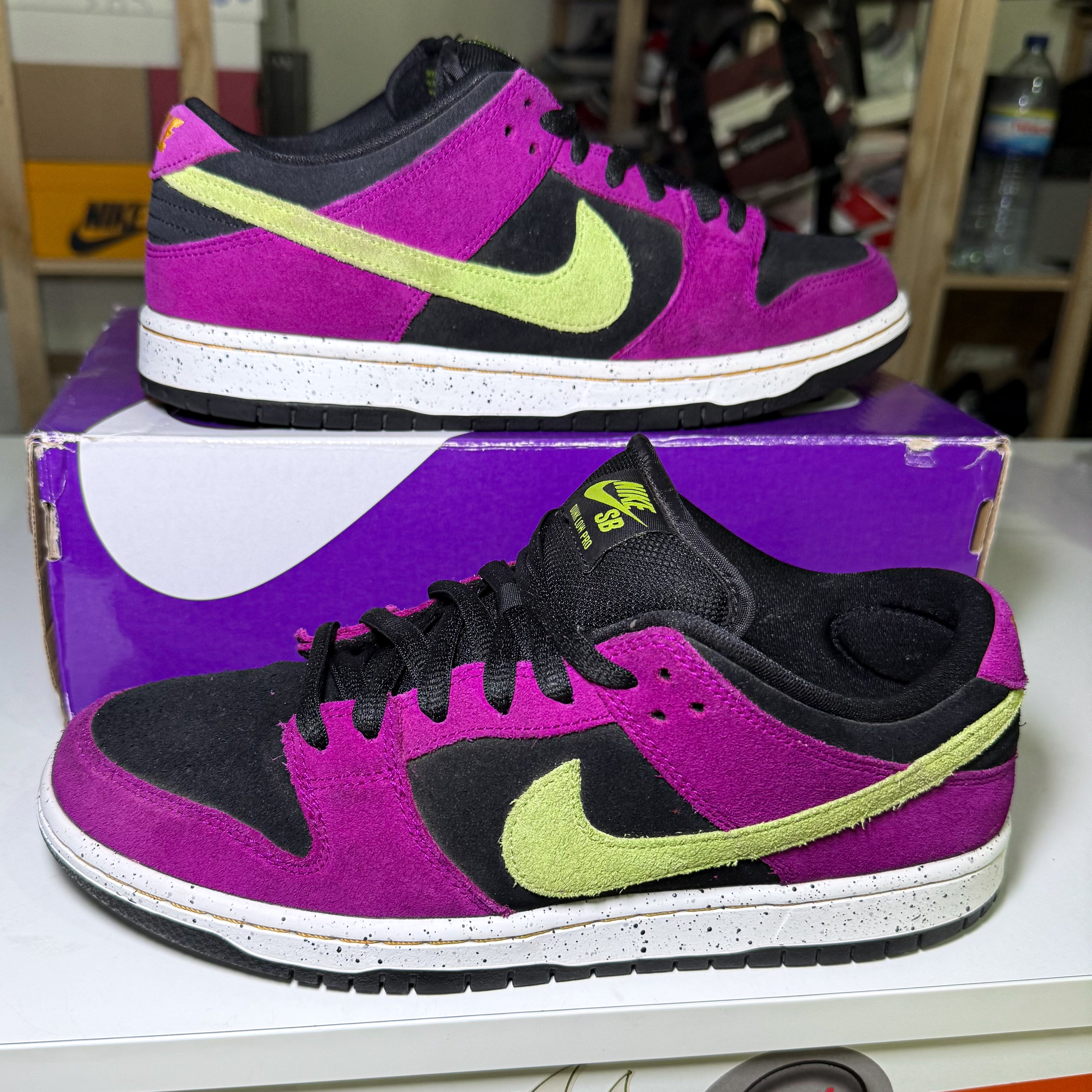 Nike SB Dunk Low Pro ‘Red Plum’ 2021 - Recondicionado