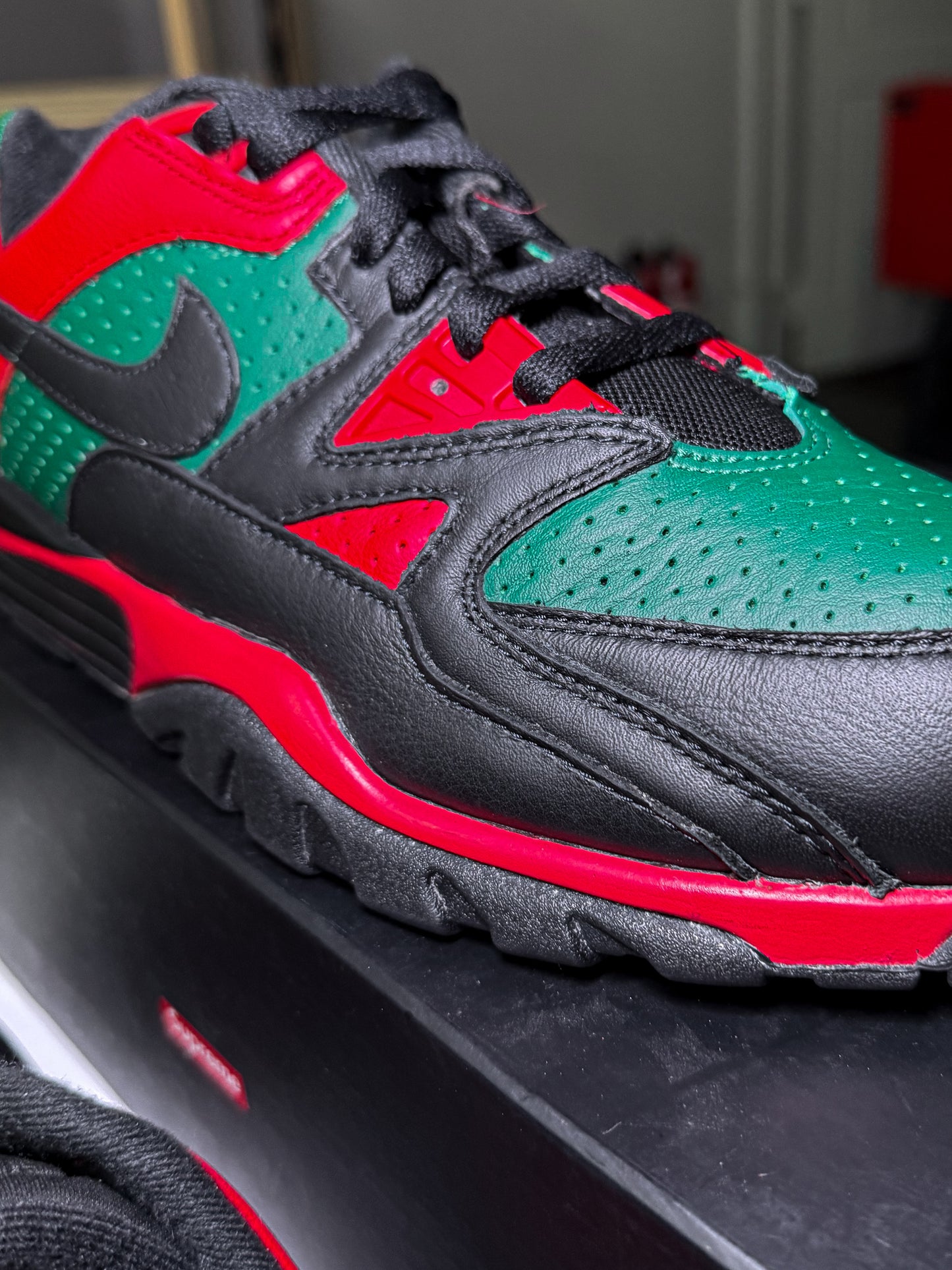 Nike Air Cross Trainer 3 Low x Supreme ‘Black Gorge Green’ 2021 - Recondicionado