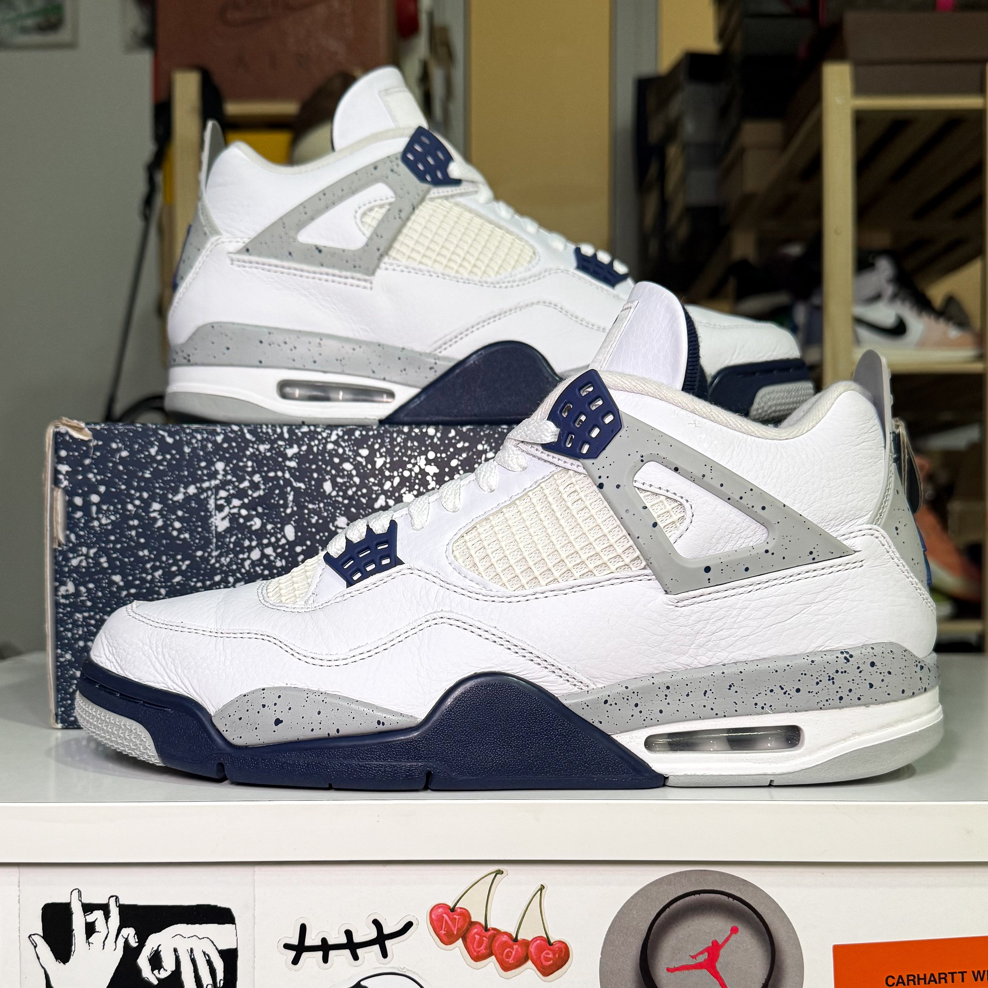 Air Jordan 4 Retro 'Midnight Navy’ 2022 - Recondicionado
