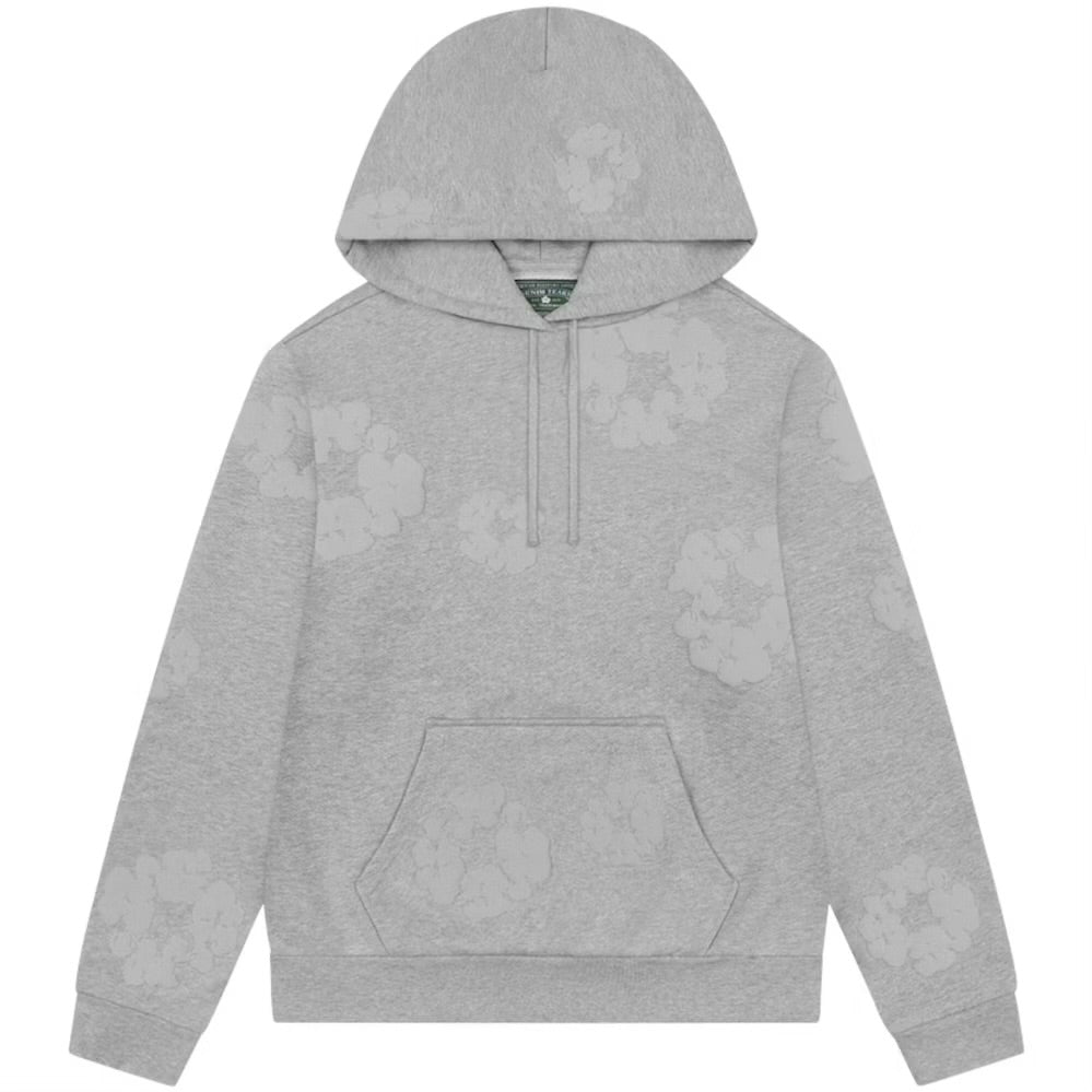 Denim Tears Mono Cotton Wreath Hoodie Grey
