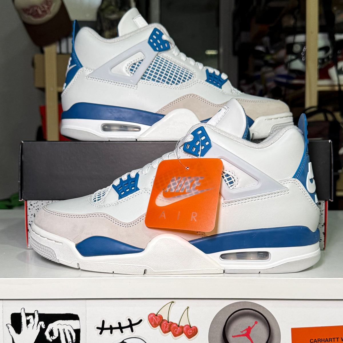 Air Jordan 4 Retro 'Military Blue’ 2024 - DS